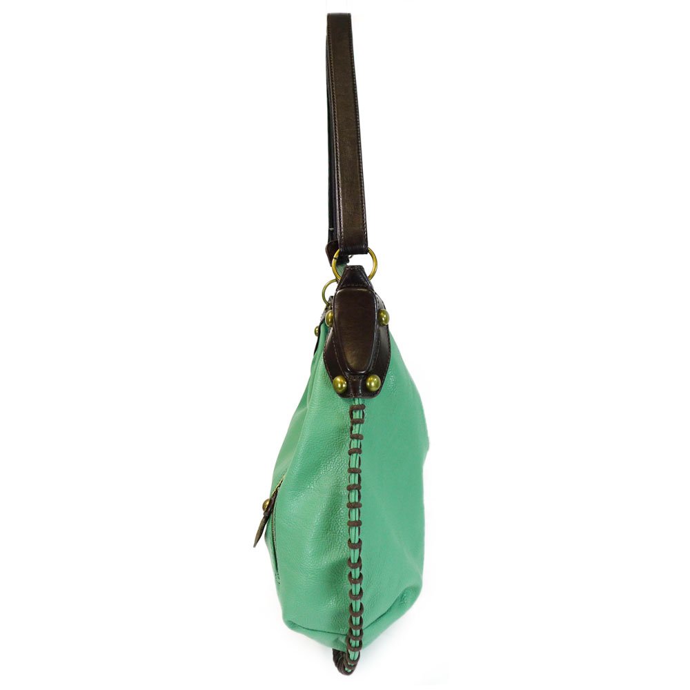 Stylish Chala Handbags for Women - Soft Large Shoulder & Crossbody Purse with Keychain - Teal Green Casual Handbag | Perfect for Work, Travel & Everyday Use
