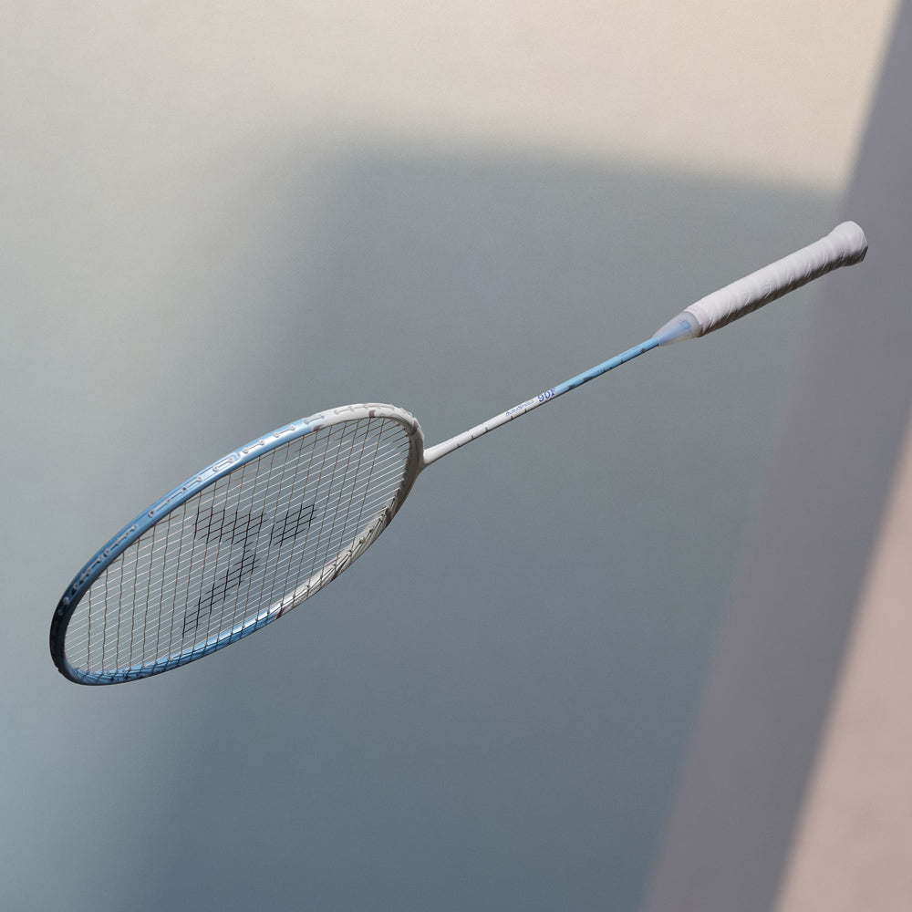 Victor Auraspeed 90F Metallic Badminton Racket (Unstrung) - Professional Carbon Fiber Badminton Racket for Advanced Players - Perfect for Tournaments & Training Sessions