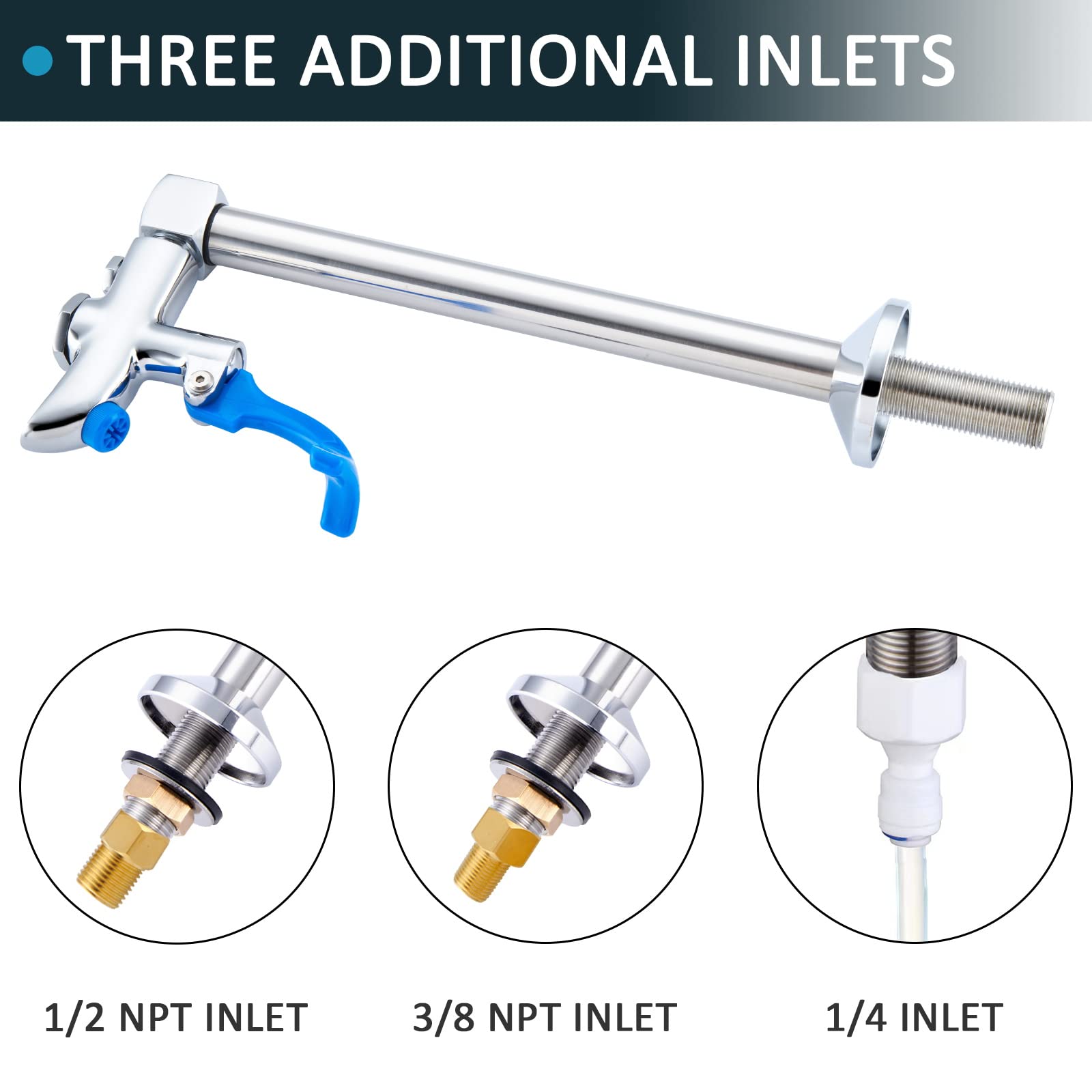 10 Inch Glass Filler Deck Mount Faucet - G1/2
