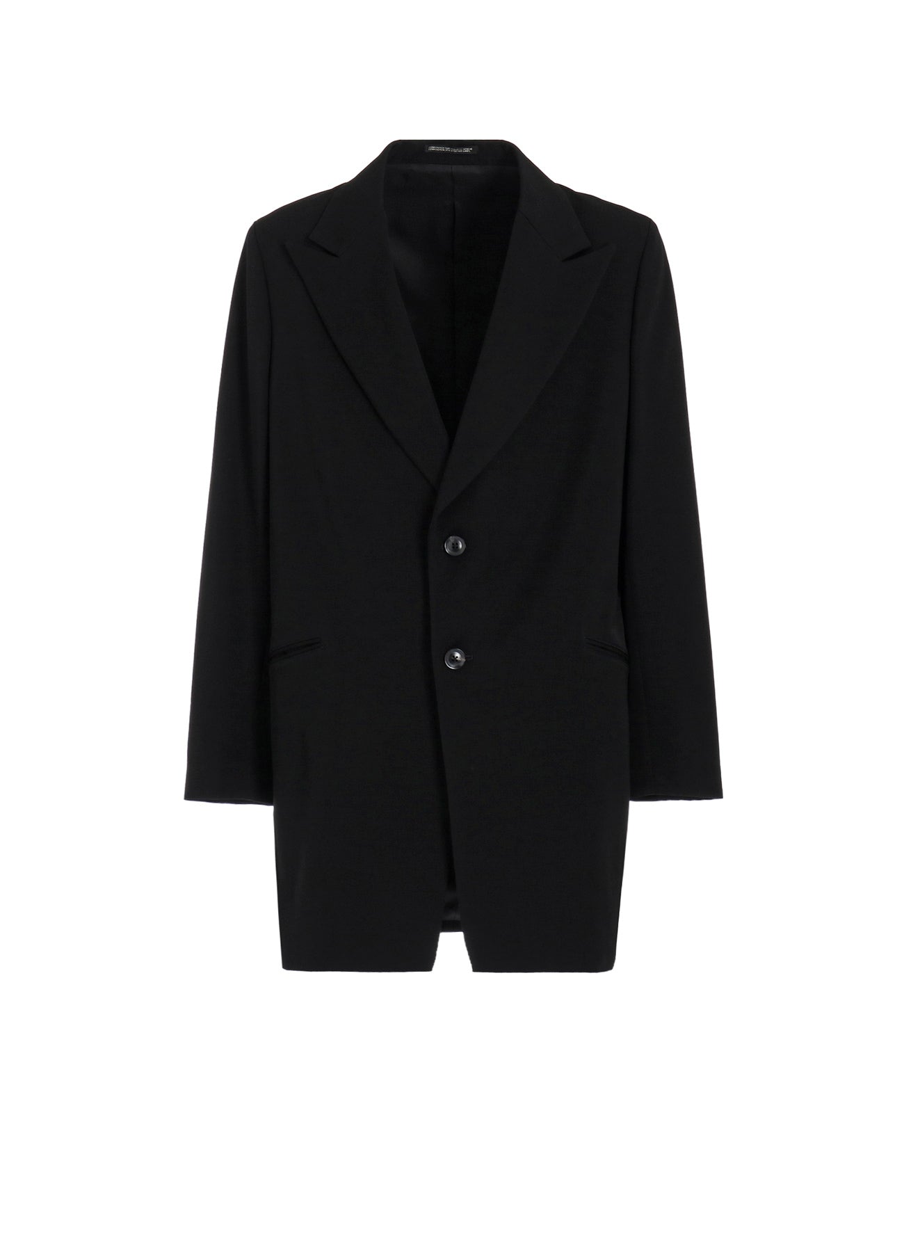 Luxury Cashmere Peaked Lapel Jacket for Men - Elegant Winter Blazer for Business & Formal Occasions