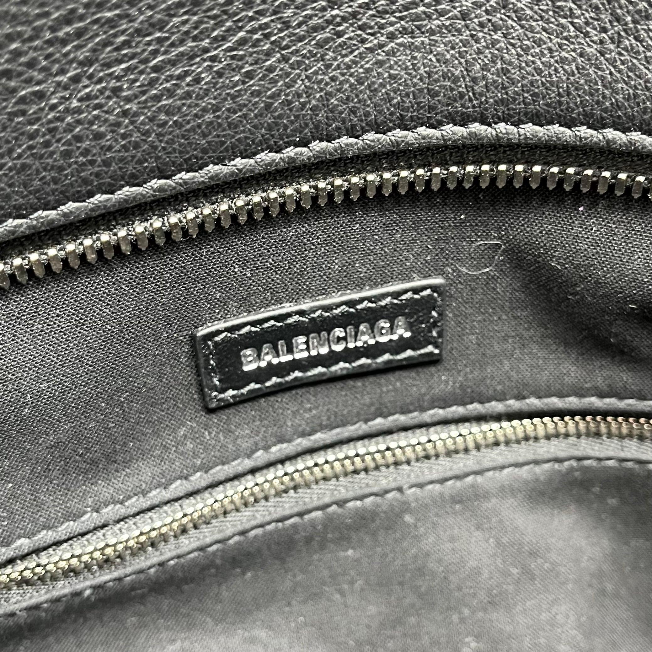Balenciaga Black Everyday East West Tote Bag for Women - Stylish Designer Handbag for Work, Travel & Daily Use