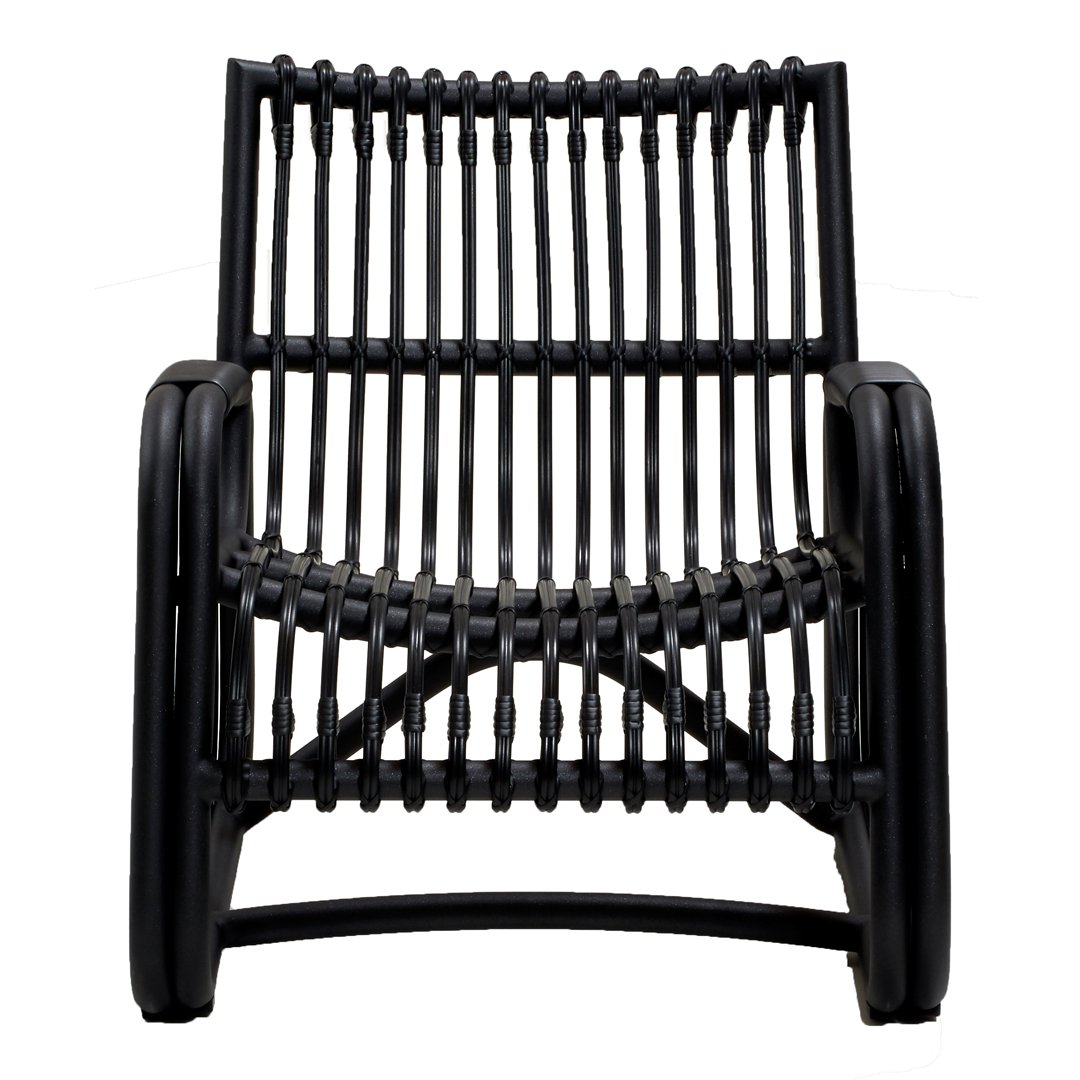 **Premium Curve Outdoor Lounge Chair - Modern Patio Furniture for Relaxing in Garden, Poolside, or Backyard - Comfortable & Stylish Design**
