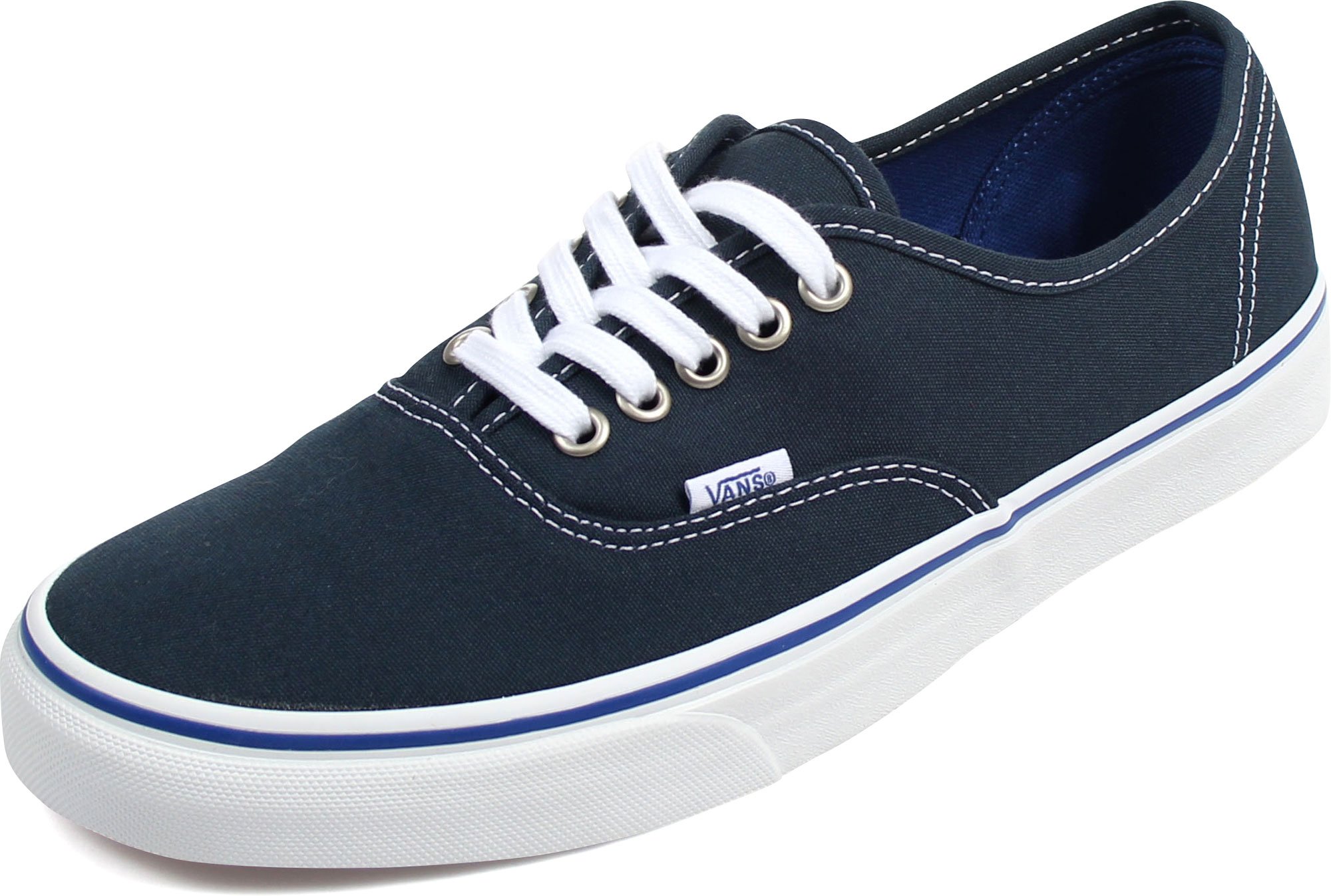Vans Unisex Authentic Solid Canvas Skateboard Sneakers - Classic Low Top Shoes for Men & Women - Perfect for Skateboarding, Casual Wear & Street Style Fashion
