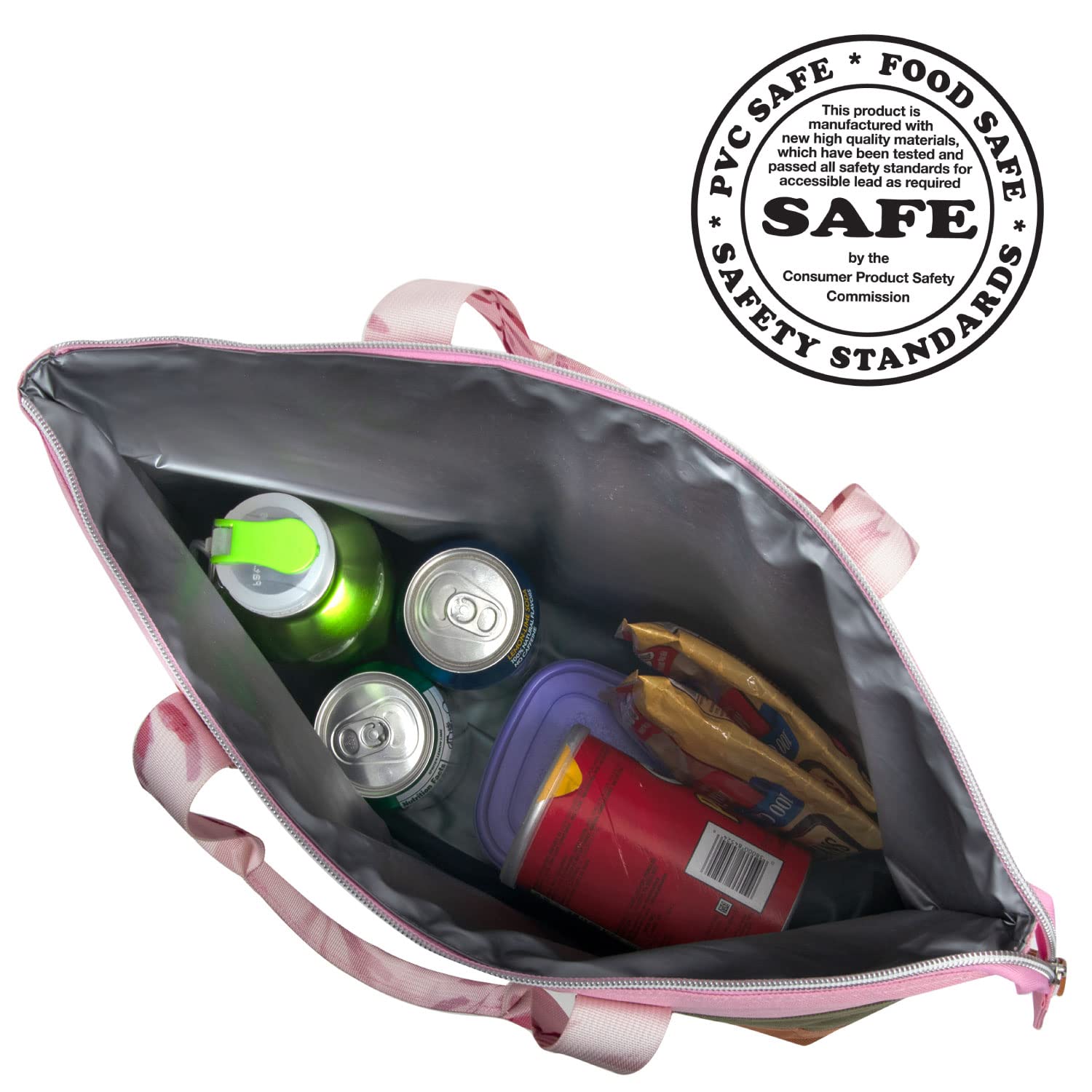 Extra Large Insulated Lunch Tote for Women - 20 Can Capacity Cooler Bag by Emma & Chloe | Perfect for Work, Beach Picnics & Outdoor Adventures