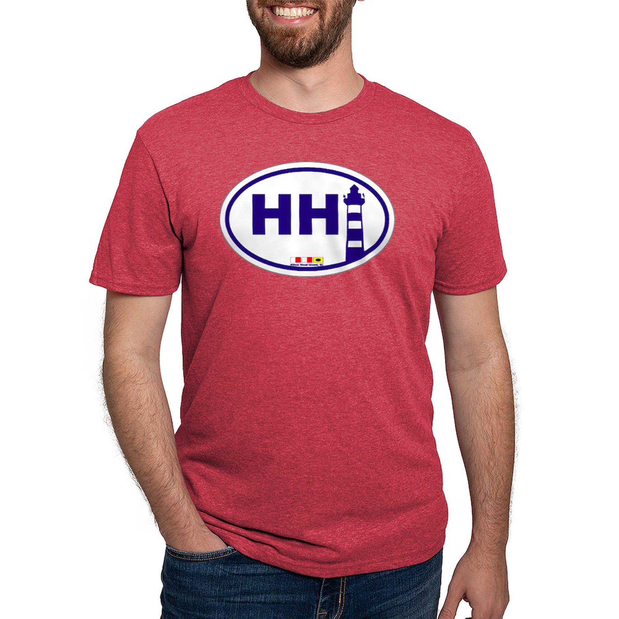 Hilton Head Island T-Shirt for Men - Premium Tri-Blend Comfort Fit Tee | Beach Vacation, Golf Outing & Casual Wear