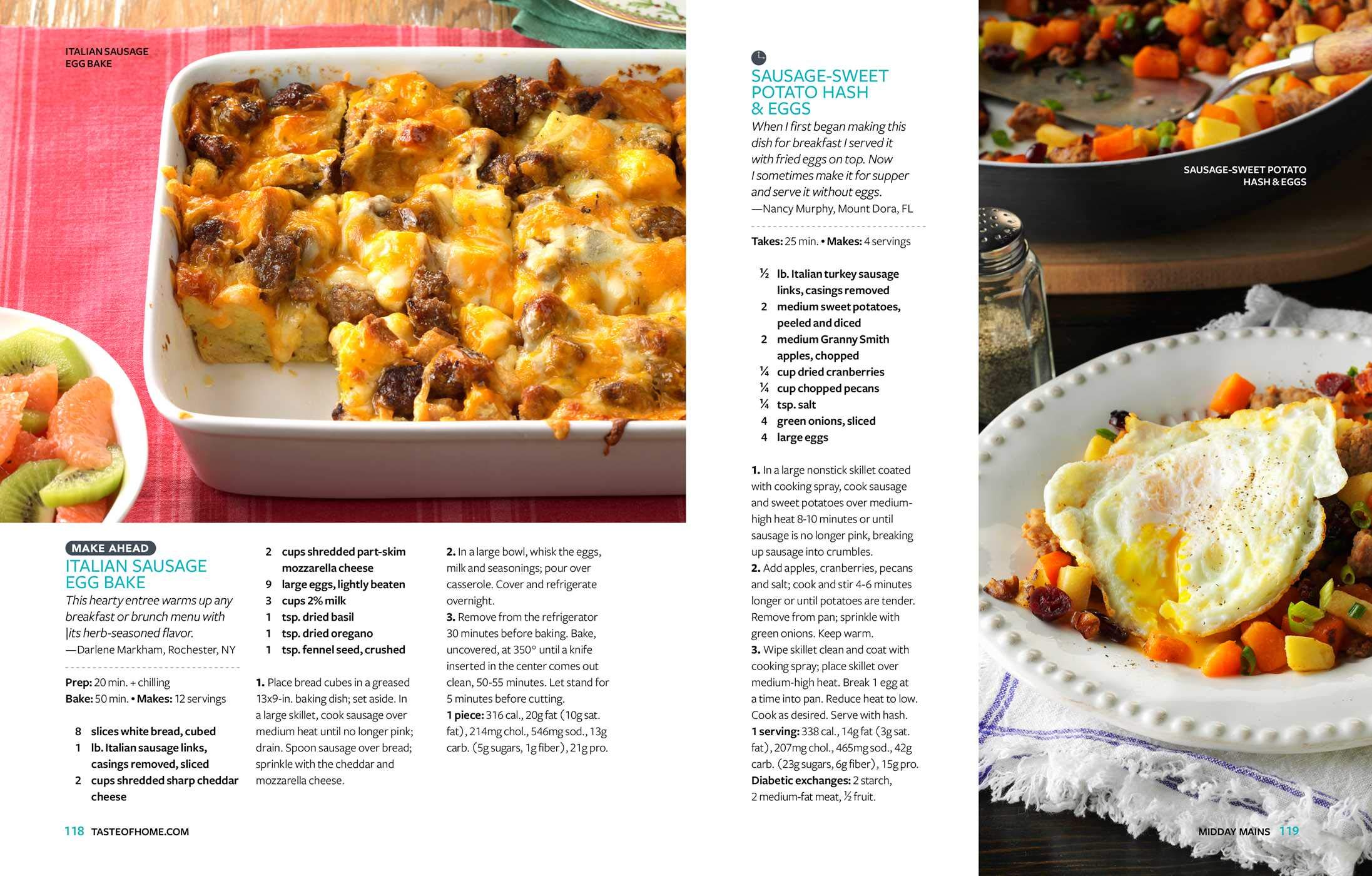 Taste of Home Brunch Classics Cookbook - Easy Breakfast & Brunch Recipes for Family Gatherings | Weekend Brunches, Holiday Meals & Special Occasions | Mother's Day, Bridal Showers & Sunday Breakfasts | Entertaining Guests, Baby Showers & Memorable Meals | Perfect for Home Chefs, Food Lovers & Hosting Events