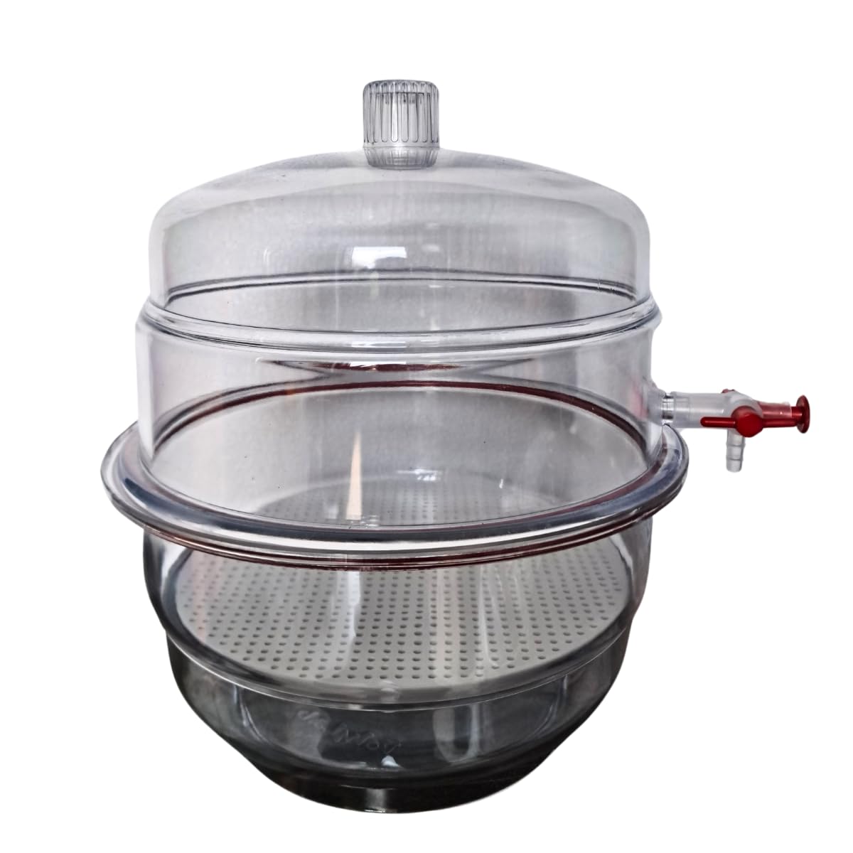 Polylab Clear PC Desiccator 200mm - Lab Moisture Control