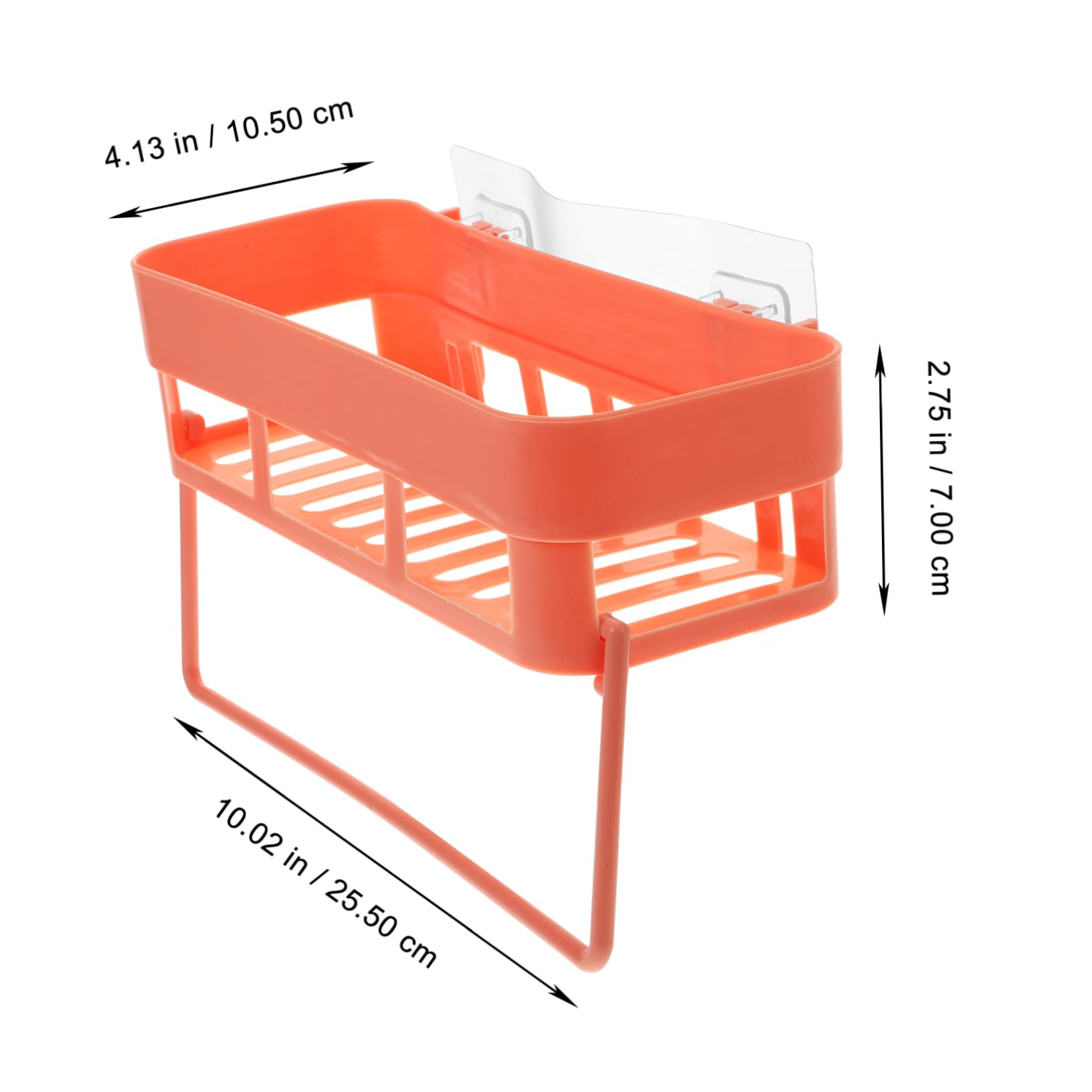 2 Sets Cabilock Wall Mounted Bathroom Shelves - Plastic Suction Cup Shower & Sink Storage Shelf for Soap Holder, Decorative Wall Rack - Perfect for Small Bathroom Organization & Space Saving (PP Material)