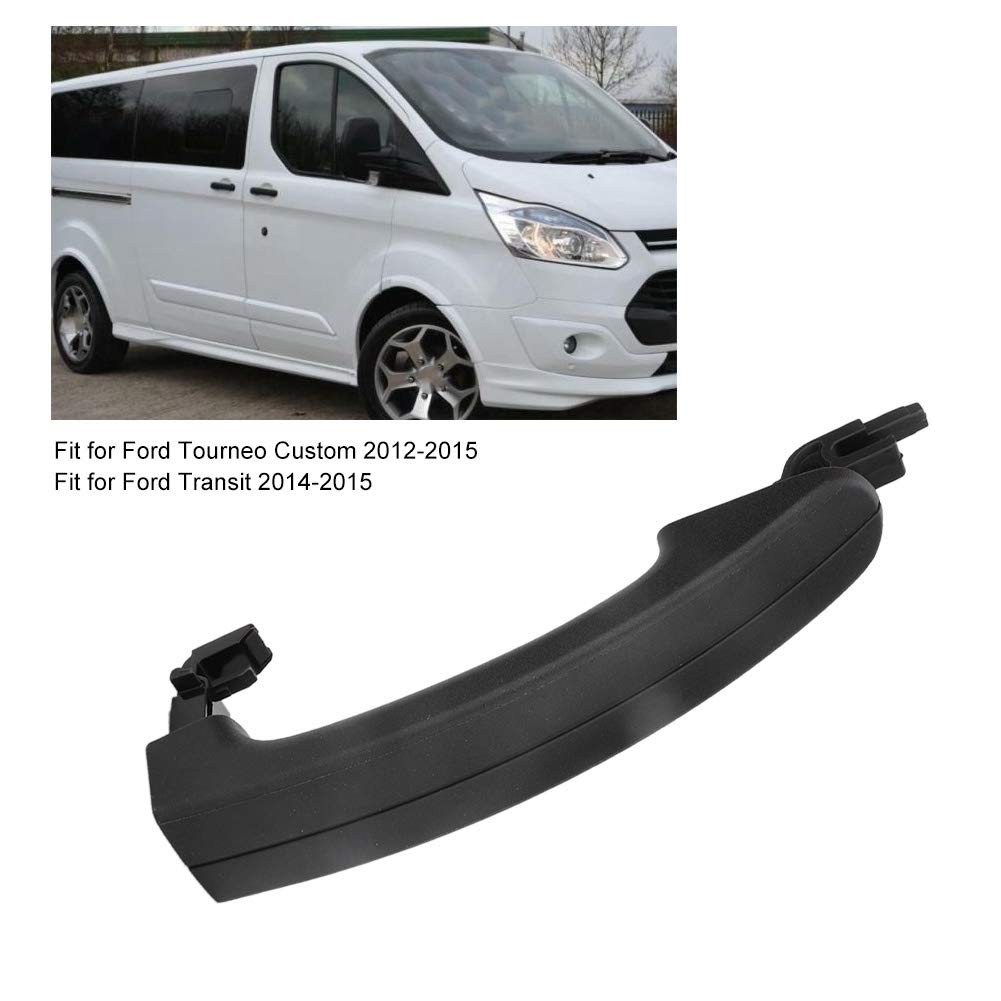 **Replacement Car Side Door Handle - Left Exterior Front Door Handle Compatible with Ford Tourneo Custom 2012-2015 (Part #1769292, BK21, V26600, AA) - Durable & Easy Installation for Smooth Door Operation**