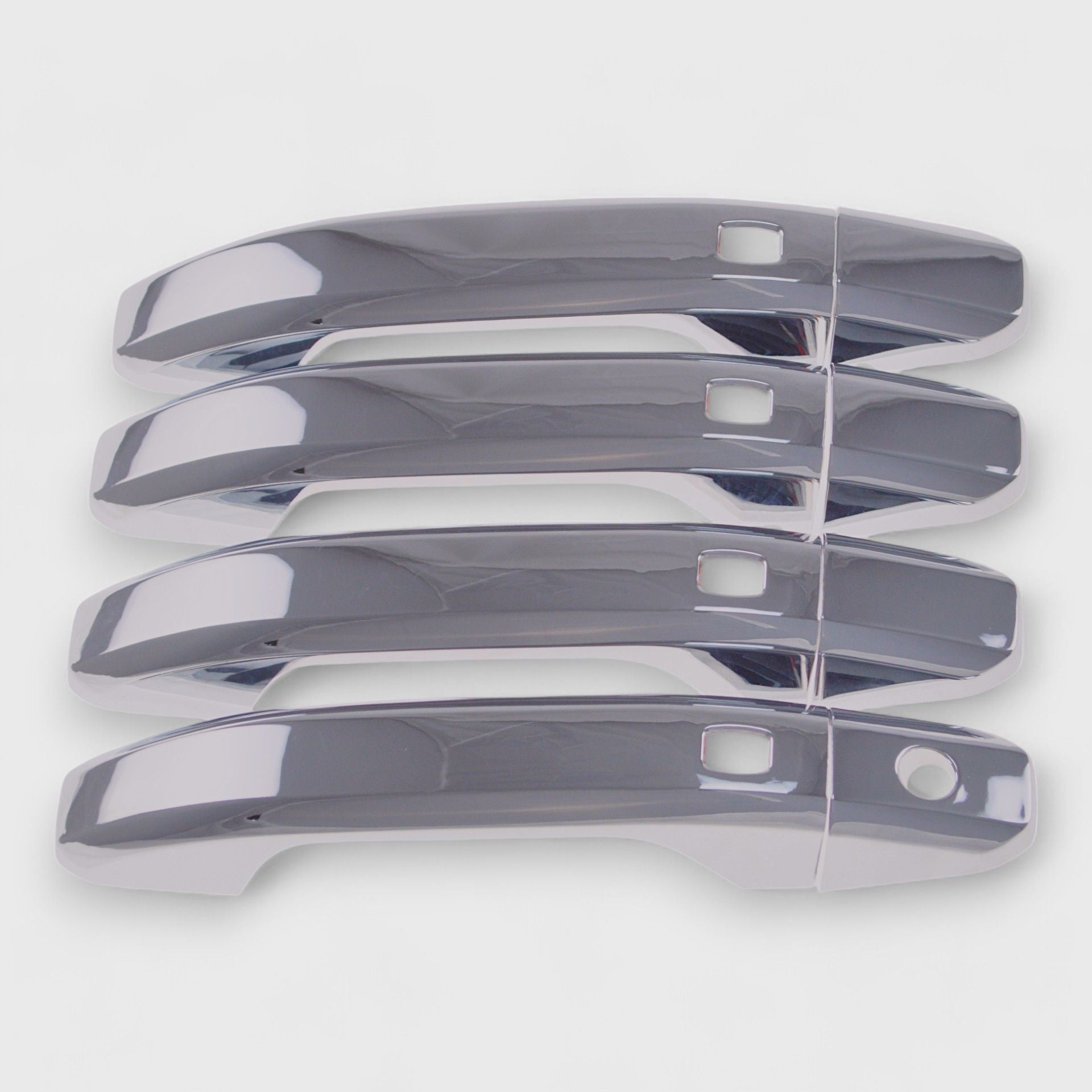 Smart Key Chrome Door Handle Cover DH233 - Secure & Stylish Upgrade for Home & Office Doors