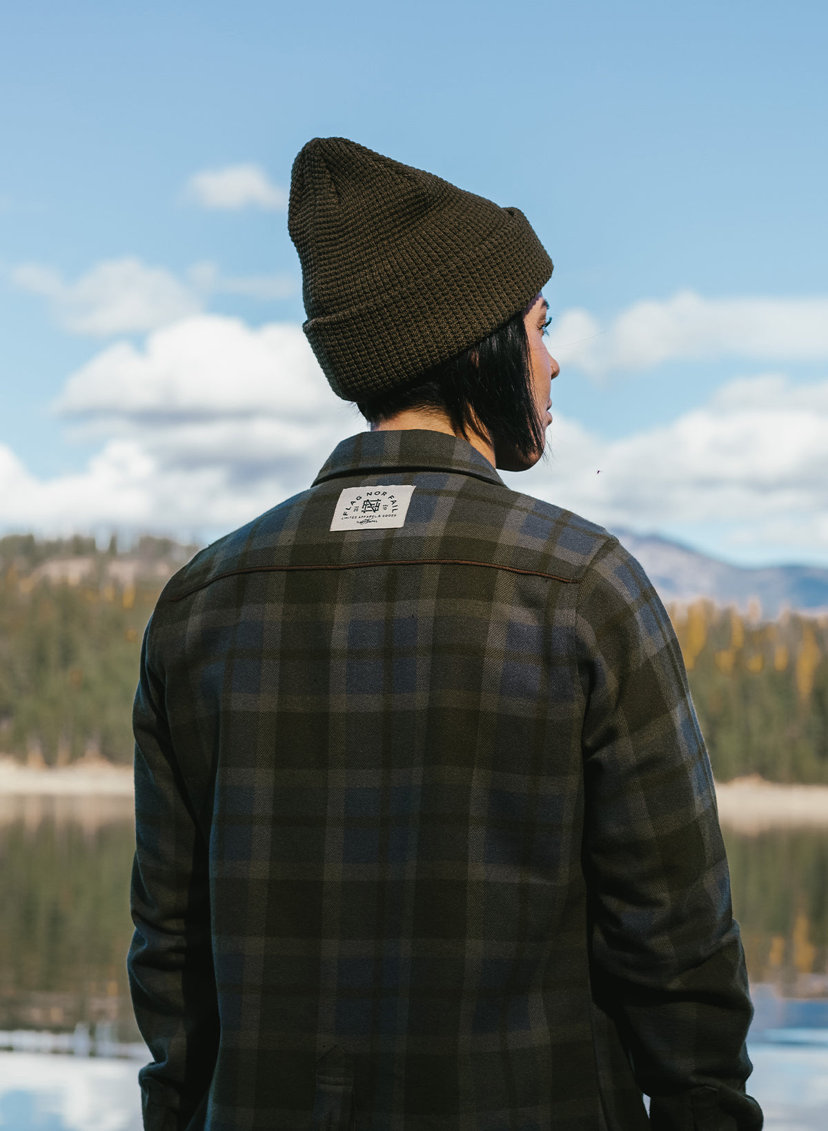 Women's Forever Flannel Shirt - Soft & Cozy Olive Plaid Button-Up for Fall & Winter | Perfect for Casual Outfits, Layering & Outdoor Adventures