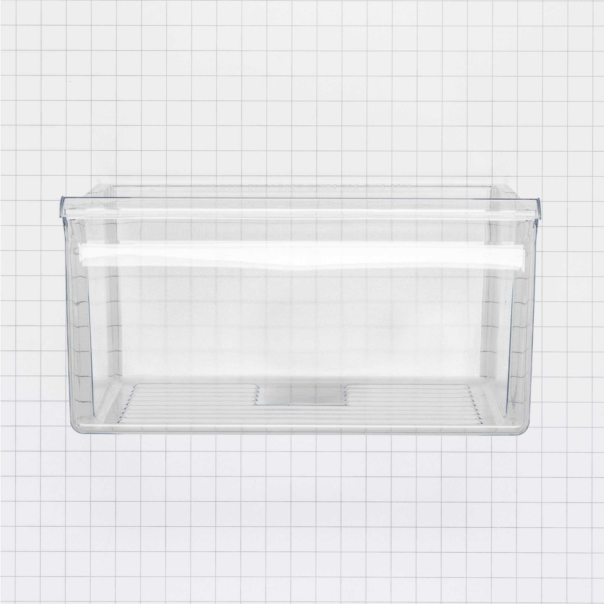 Whirlpool 2188661 Side by Side Refrigerator Crisper Drawer Replacement Part - Fresh Food Storage Bin for Fruits & Vegetables | Compatible with Select Whirlpool Refrigerator Models