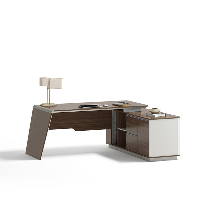 Premium Executive Desk (Medium) with Professional Assembly Service - Ideal for Home Office & Corporate Workspaces