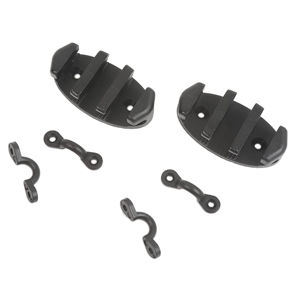 Thorn Kayak Anchor Cleat - Heavy Duty Line Cleat for Kayak Track & Rail Mount - Black Kayak Fishing Accessories - Perfect for Secure Anchoring & Rope Management While Fishing