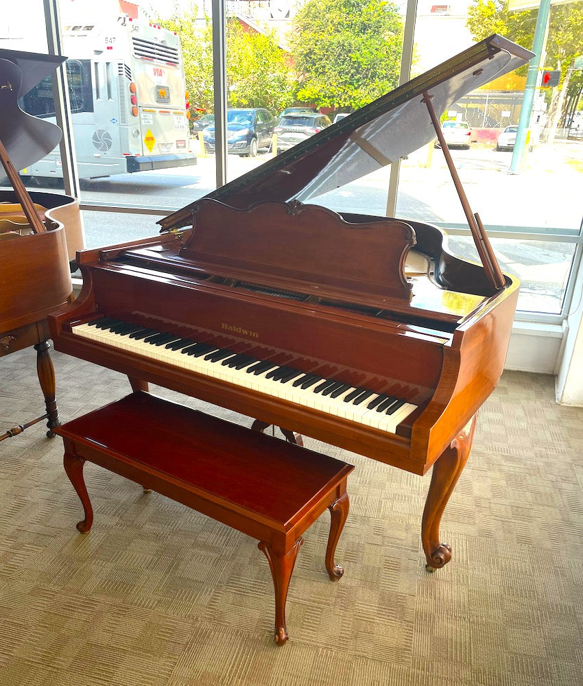 Baldwin 5'8 R226 Grand Piano in Polished Walnut - Premium Upright Piano for Home, Studio & Concert Hall | Perfect for Professional Pianists & Music Enthusiasts