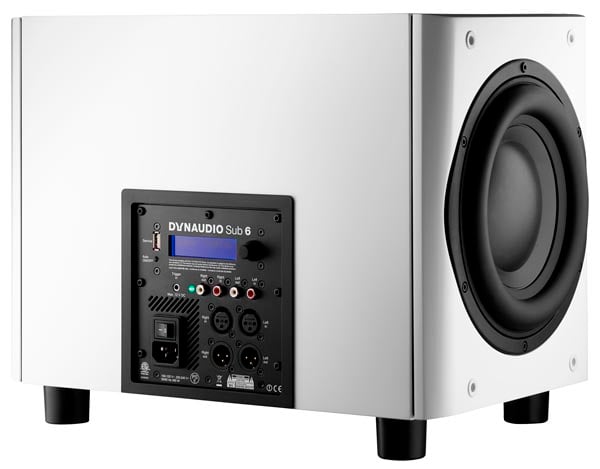 Dynaudio Sub 6 Compact Subwoofer - High Performance Home Audio Bass Speaker | Perfect for Home Theater, Music Studios & Gaming Setups