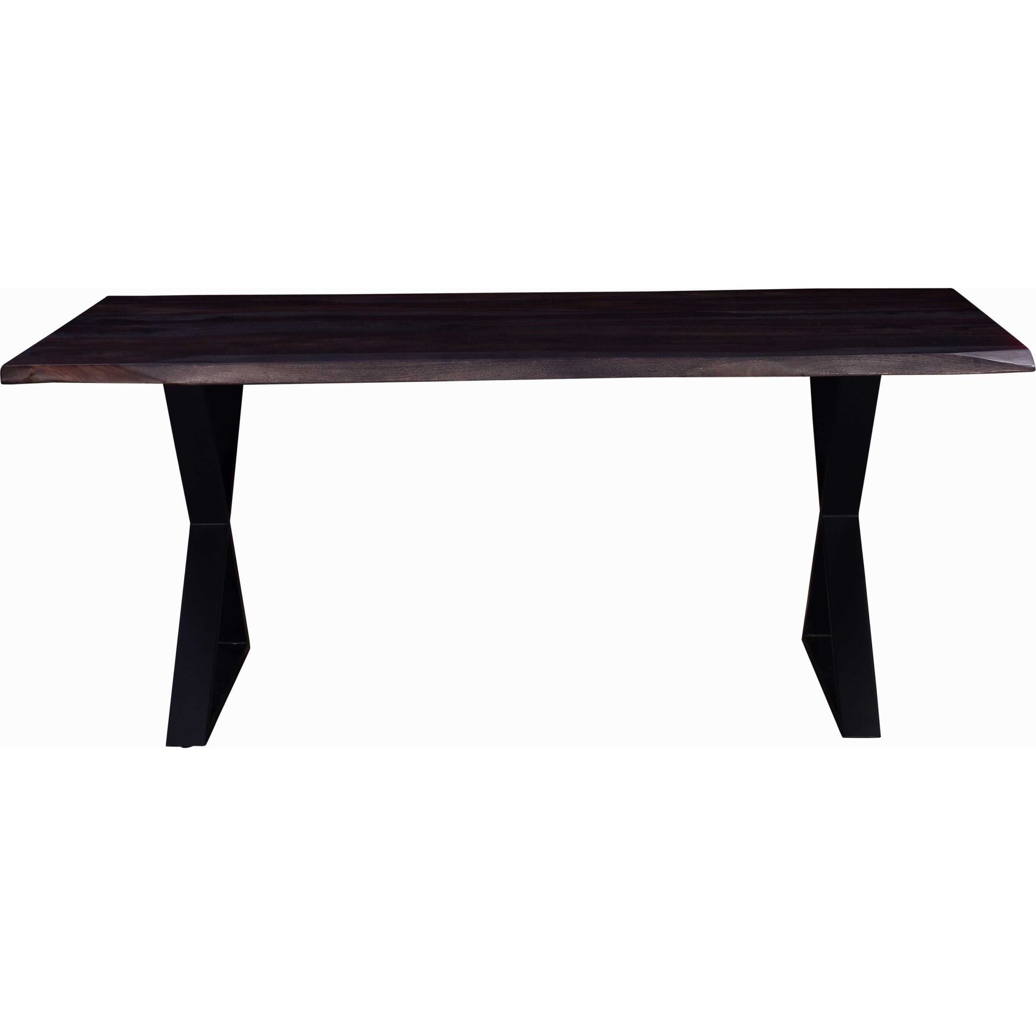Adina Modern Dining Table Set - Grey & Black Finish - 6 Seater Kitchen Table for Small Spaces - Perfect for Apartments, Condos, and Cozy Homes