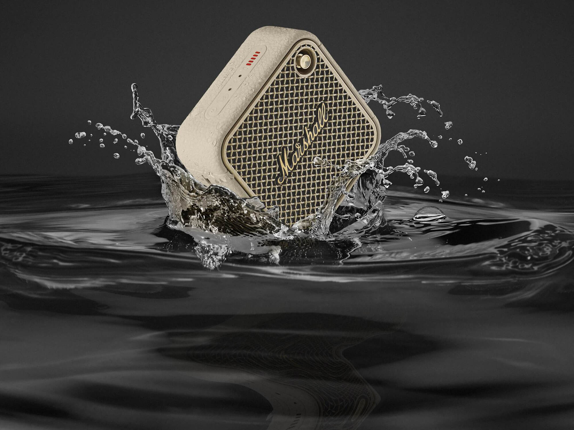 Marshall Willen II Portable Bluetooth Speaker - Wireless Outdoor Speaker with Rich Bass, IP67 Waterproof, 15+ Hours Playtime - Perfect for Travel, Camping, Beach & Home Use