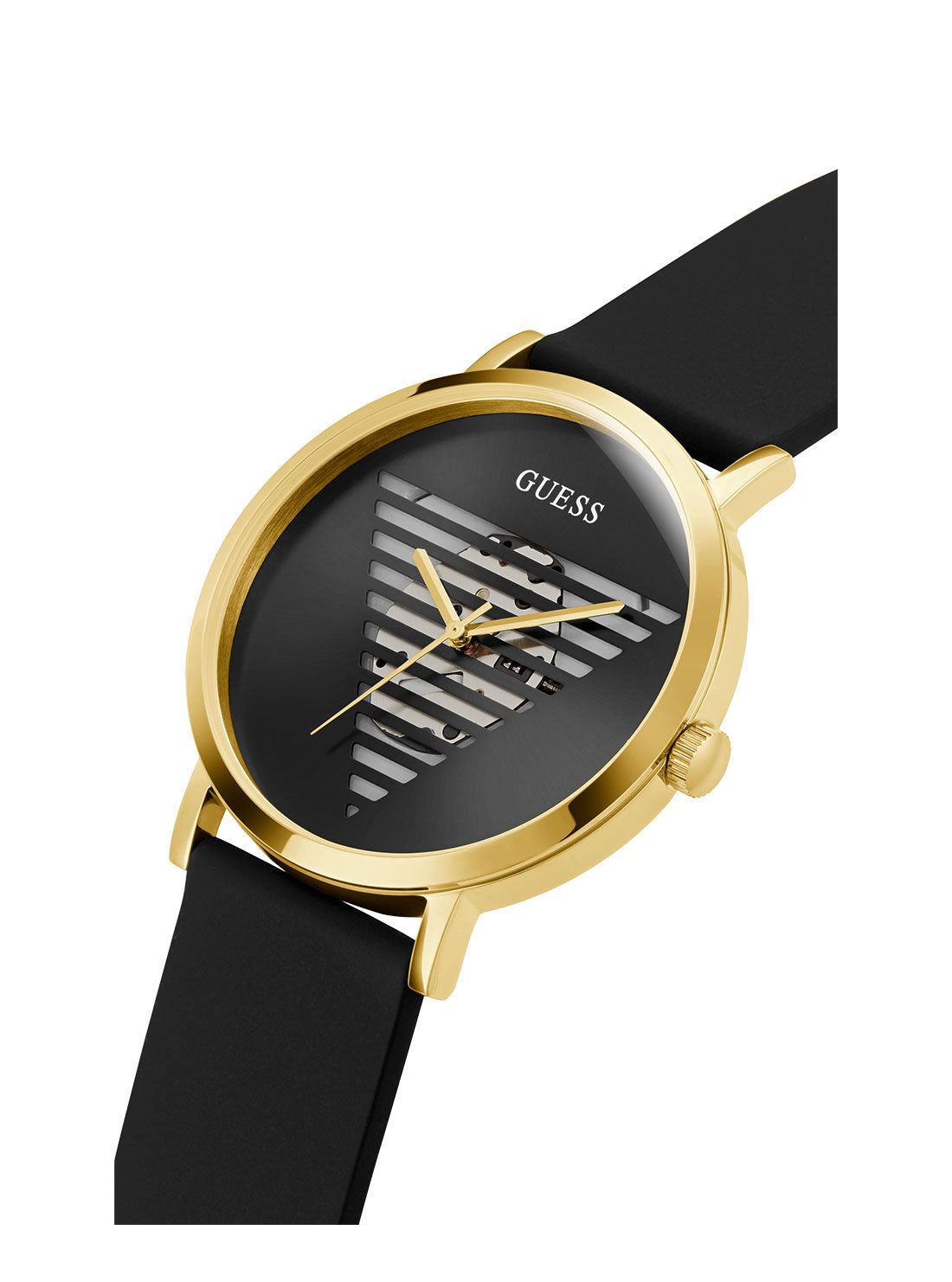 Black Gold Idol Silicone Watch for Men & Women - Waterproof Durable Sport Wristwatch - Perfect for Running, Gym Workouts & Outdoor Activities