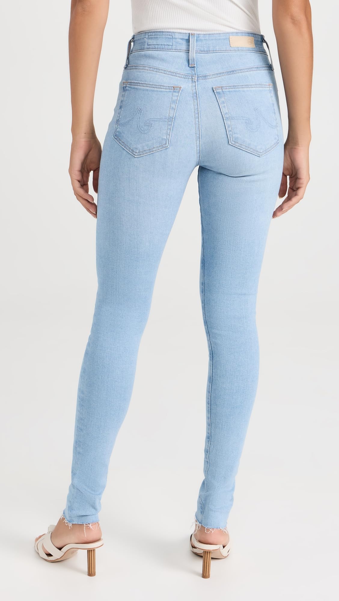 AG Adriano Goldschmied Women's The Farrah Skinny Jeans - High Waist Stretch Denim Pants for Casual Wear & Night Out | Perfect for Work, Date Night & Everyday Style