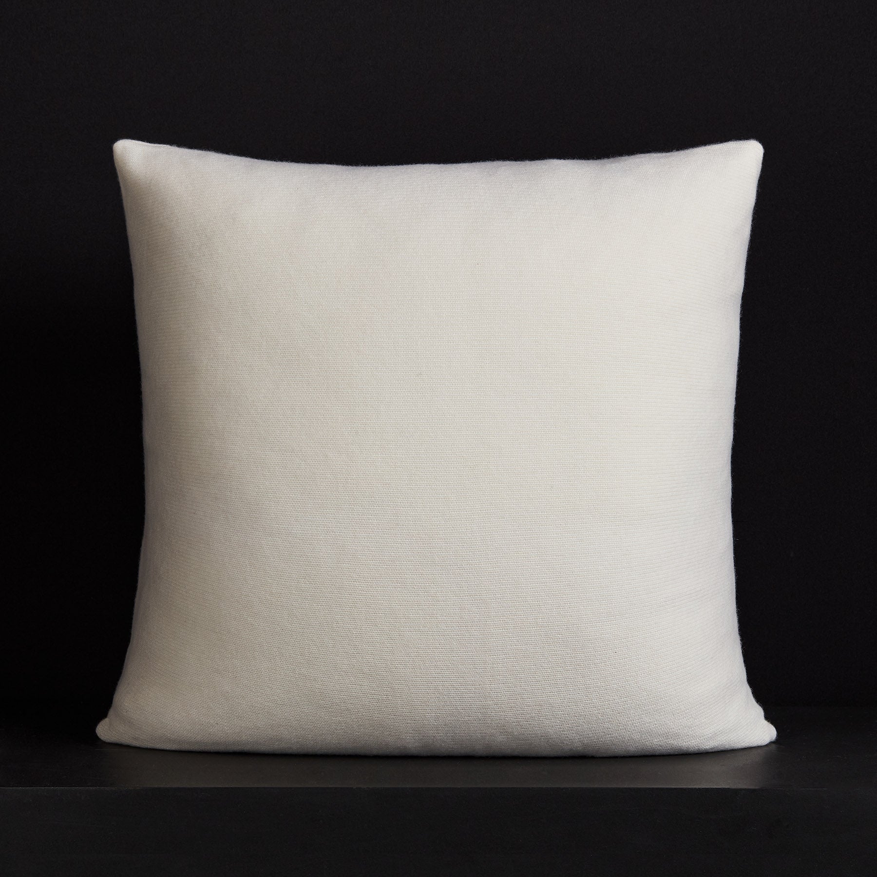 Luxury White Cashmere Sham - Soft & Breathable Pillow Cover for Bedroom Decor - Perfect for Master Bedroom, Guest Room & Hotel Stays