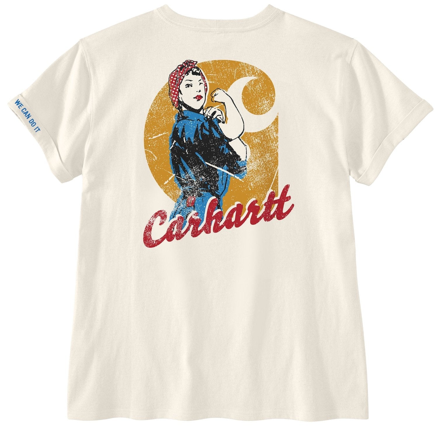 Carhartt Women's Rosie Graphic Loose Fit Short Sleeve T-Shirt | Casual Cotton Tee for Everyday Wear | Perfect for Work, Outdoors & Street Style