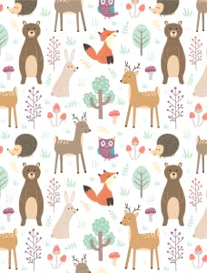 Cute Animals Fuzzy Flannel