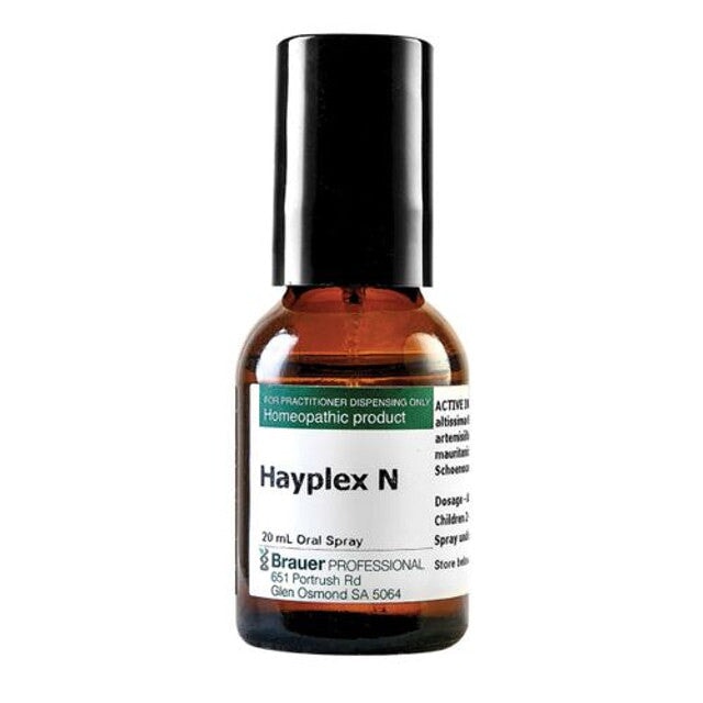 Brauer Professional Hayplex Oral Spray for Allergy Relief – Fast-Acting Hay Fever & Seasonal Allergy Support – Portable & Easy-to-Use Spray for Adults & Kids – Home, Office & Travel Essential