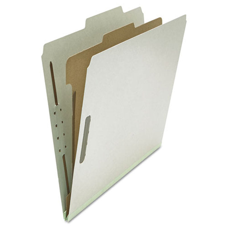 Pressboard Classification Folders - Box of 10, Letter Size, Hanging File Folders for Office Organization, Filing Cabinet, and Document Storage - Perfect for Home, School, or Workplace Use
