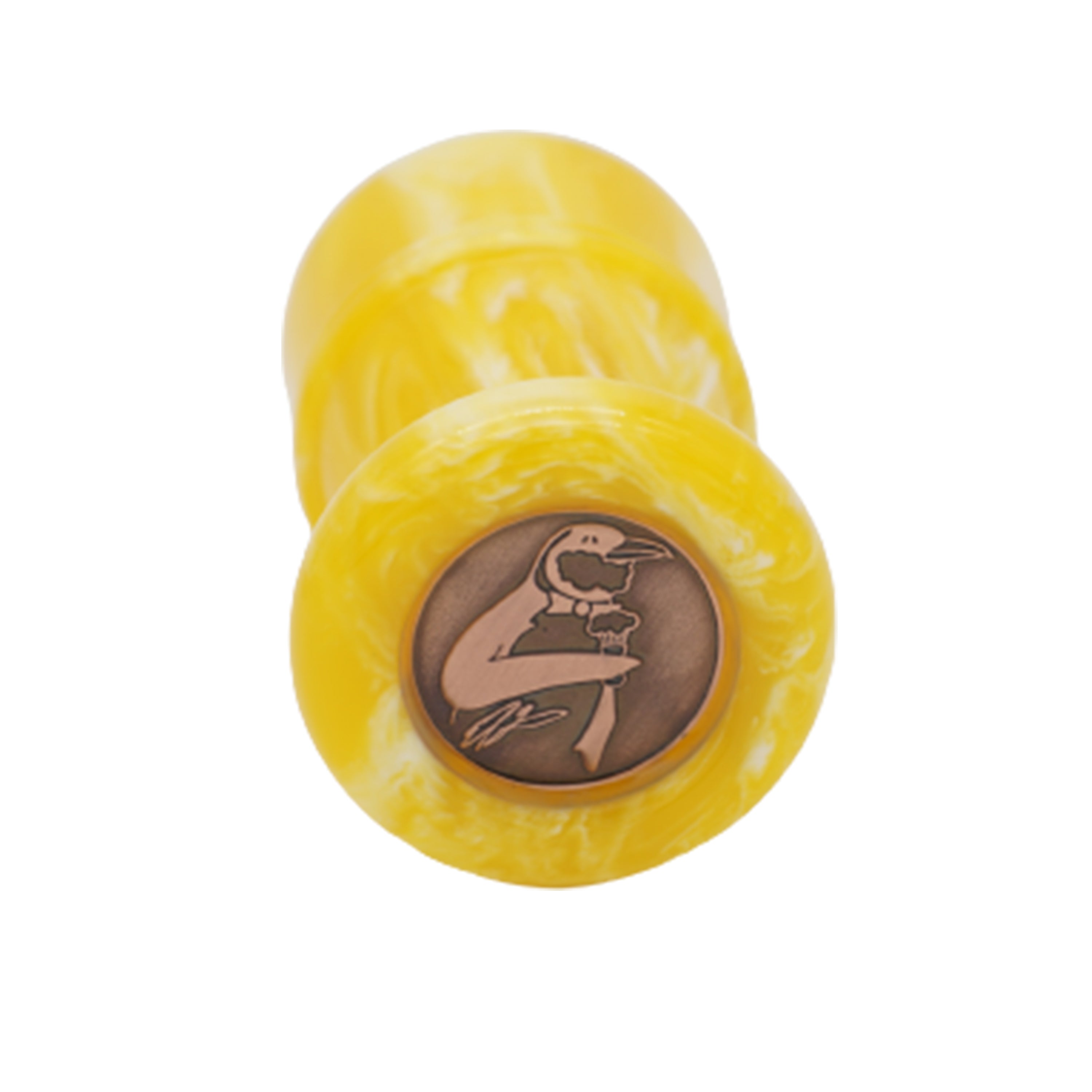 Premium Lemon Drop Handmade Shaving Brush Handle - Fits 24mm & 26mm Knots - Perfect for Wet Shaving & Grooming Gifts for Men