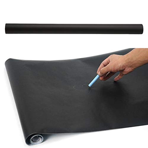 SHENGPINGJI Large Removable Blackboard Wall Sticker - 45x200cm Chalkboard Decal for Kids, Office & School - Perfect for DIY Home Decor, Classroom Learning & Creative Note Taking