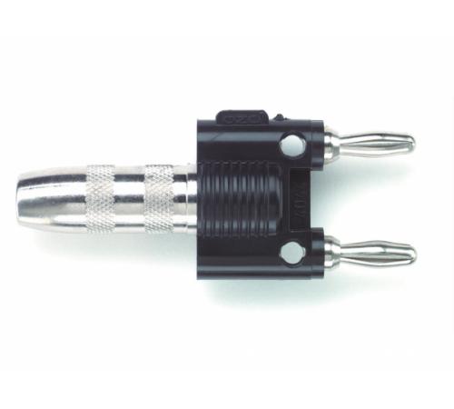 Fluke Pomona 4044 Phone Jack to Double Banana Plug Adapter - 1925016 - Perfect for Test Equipment & Audio Connections