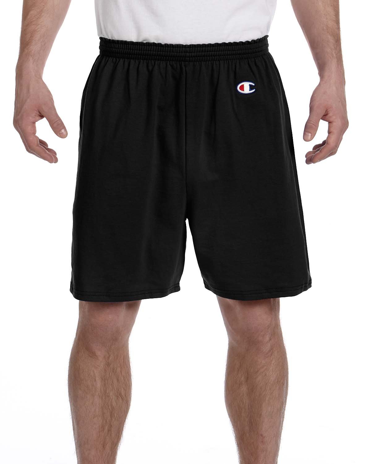 Champion Men's Gym Workout Shorts - Black 2XL - Breathable & Comfortable Athletic Shorts for Running, Training & Casual Wear