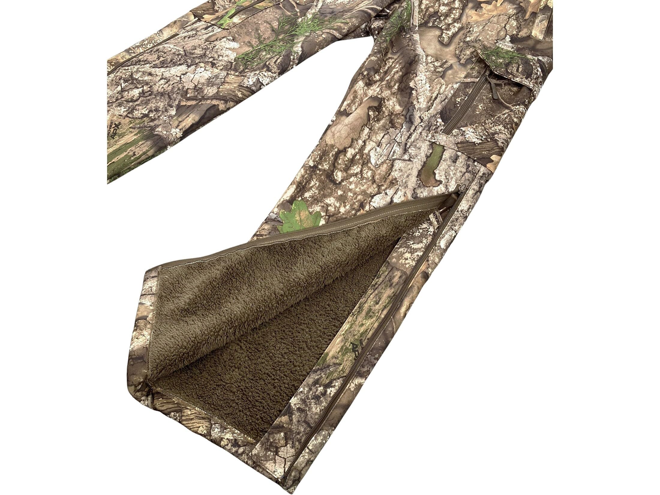 Men's Insulated Softshell Pants for Outdoor Hiking