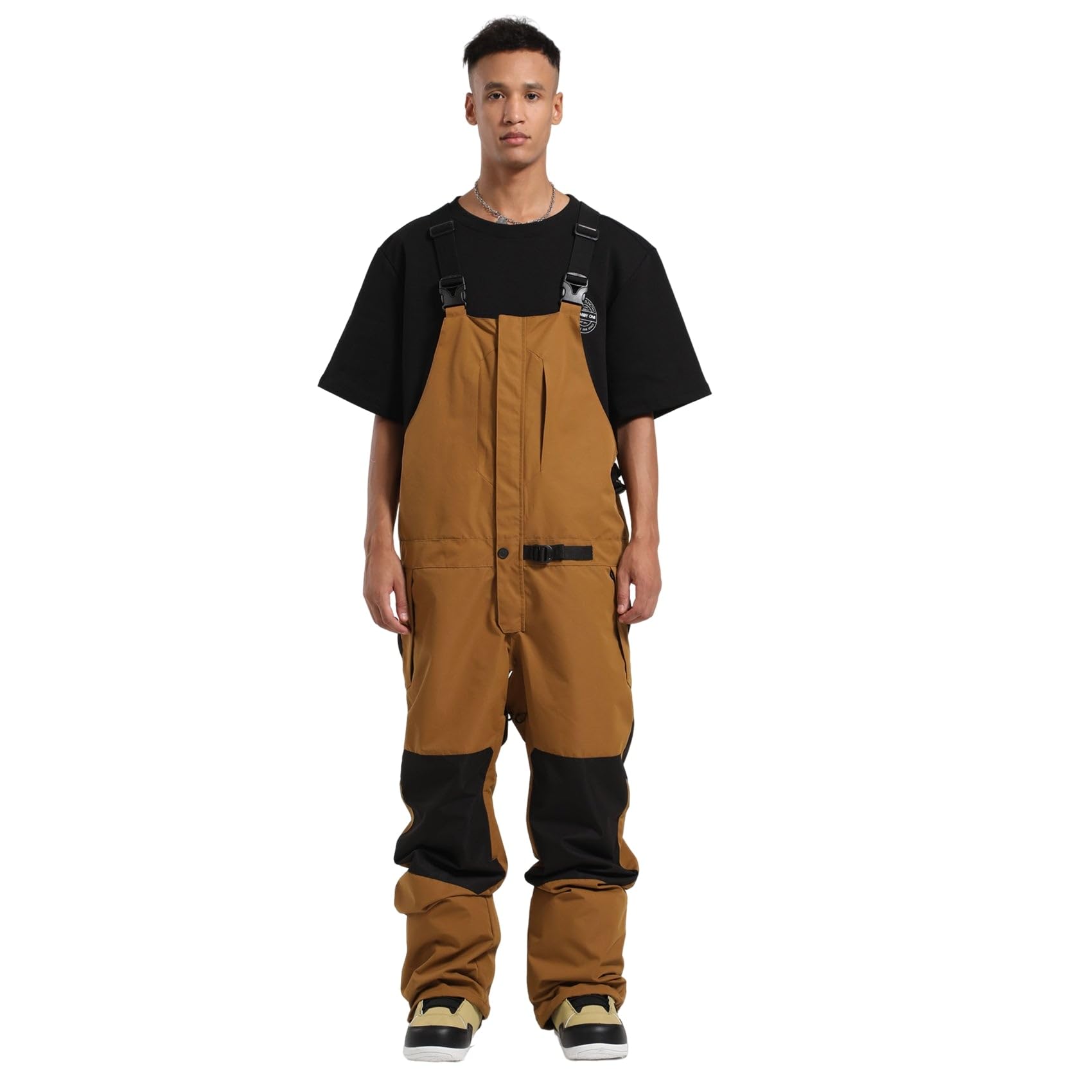 **Men's & Women's Insulated Waterproof Snowboard Bibs - Breathable Ski Pants Overalls for Winter Sports & Outdoor Activities**    *优化说明：*   - 合并性别关键词（Men's & Women's）提高覆盖面   - 核心功能前置（Insulated Waterproof）   - 添加使用场景（Winter Sports & Outdoor Activities）   - 保持简洁（Google建议60字符以内）