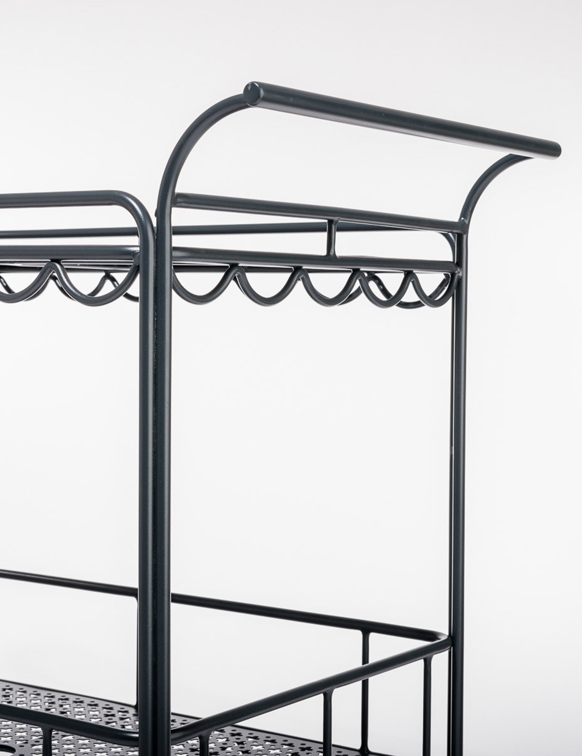Al Fresco Bar Cart by Business & Pleasure Co. - Outdoor Rolling Drink Cart with Wheels for Patio, Garden & Poolside Entertaining