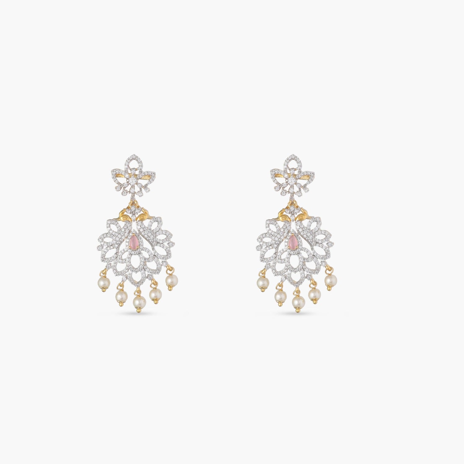 Jivika Nakshatra CZ Necklace Set - Elegant Cubic Zirconia Jewelry for Women | Perfect for Weddings, Parties & Special Occasions