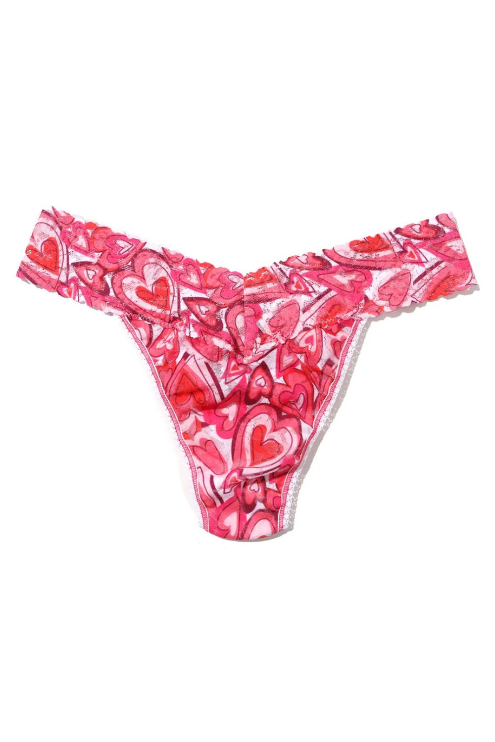 Lots of Love Original Rise Thong - Sexy Comfortable Women's Underwear for Everyday Wear & Special Occasions
