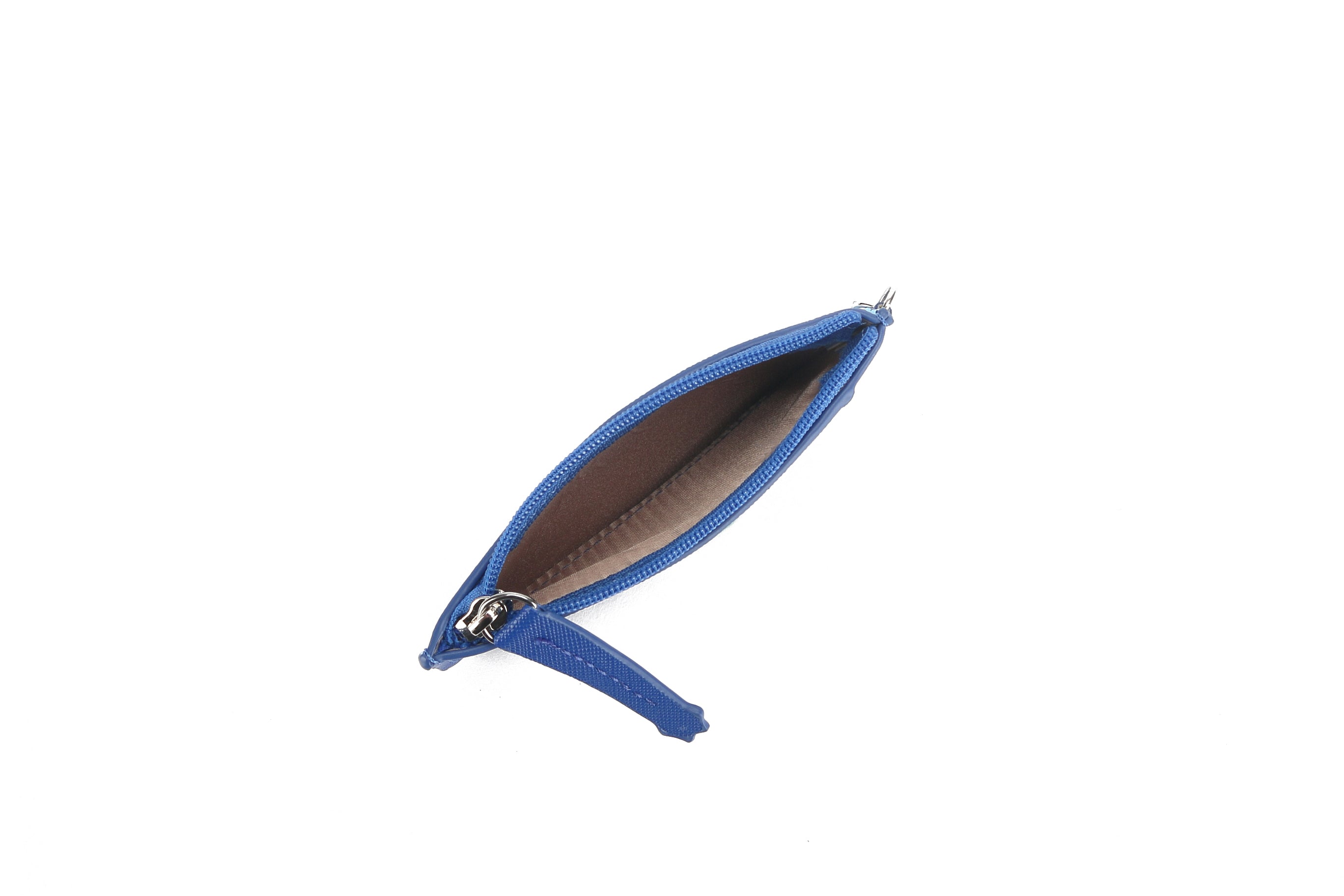 Happy Shark Blue Card Holder - Slim RFID Blocking Wallet for Credit Cards & ID - Perfect for Travel, Work, and Everyday Use