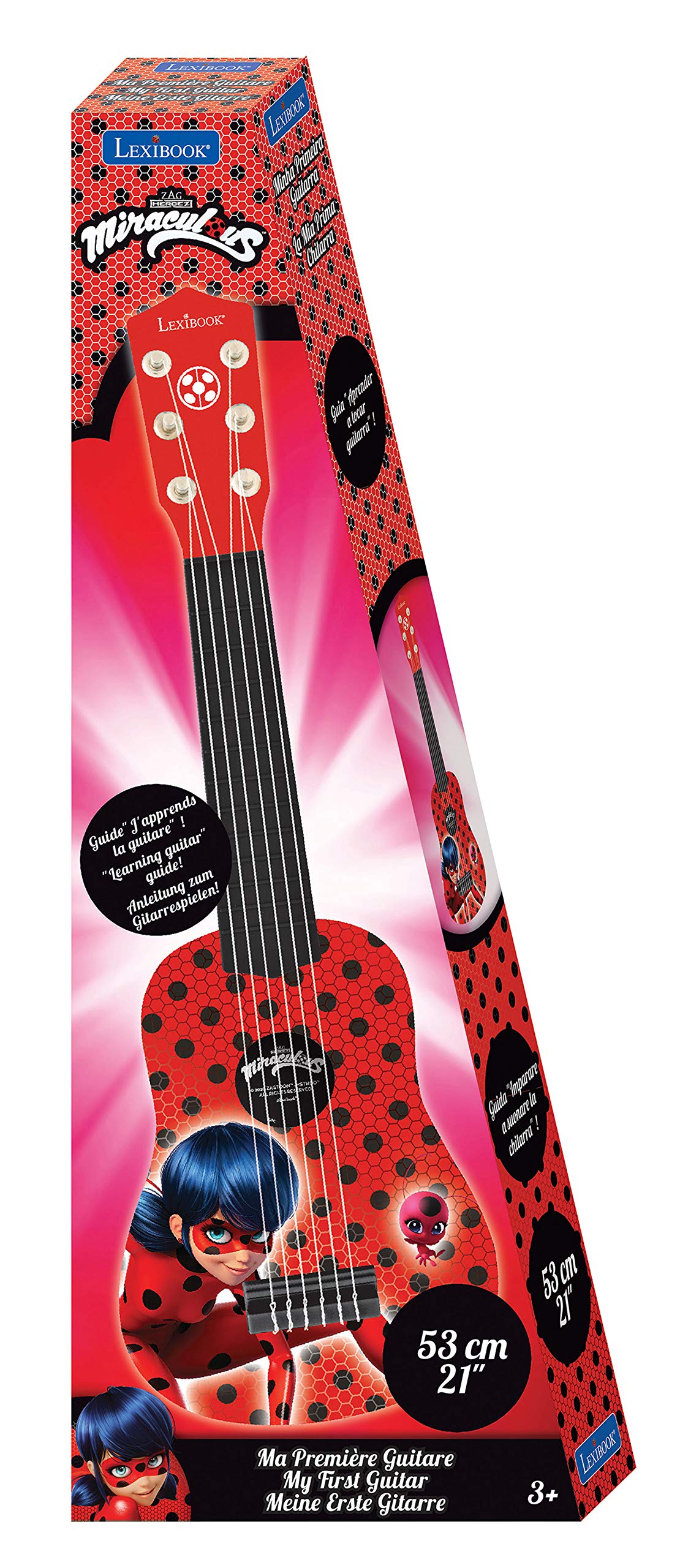 Lexibook Miraculous Ladybug Kids Guitar - 21