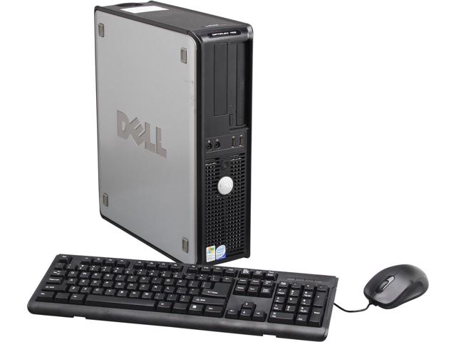 Dell Optiplex 745 Business Desktop Computer - Intel Pentium D 3.4GHz, 4GB RAM, 250GB HDD, Windows 7 Pro (Keyboard & Mouse Included) - Perfect for Office Work, Home Computing & Small Business Use