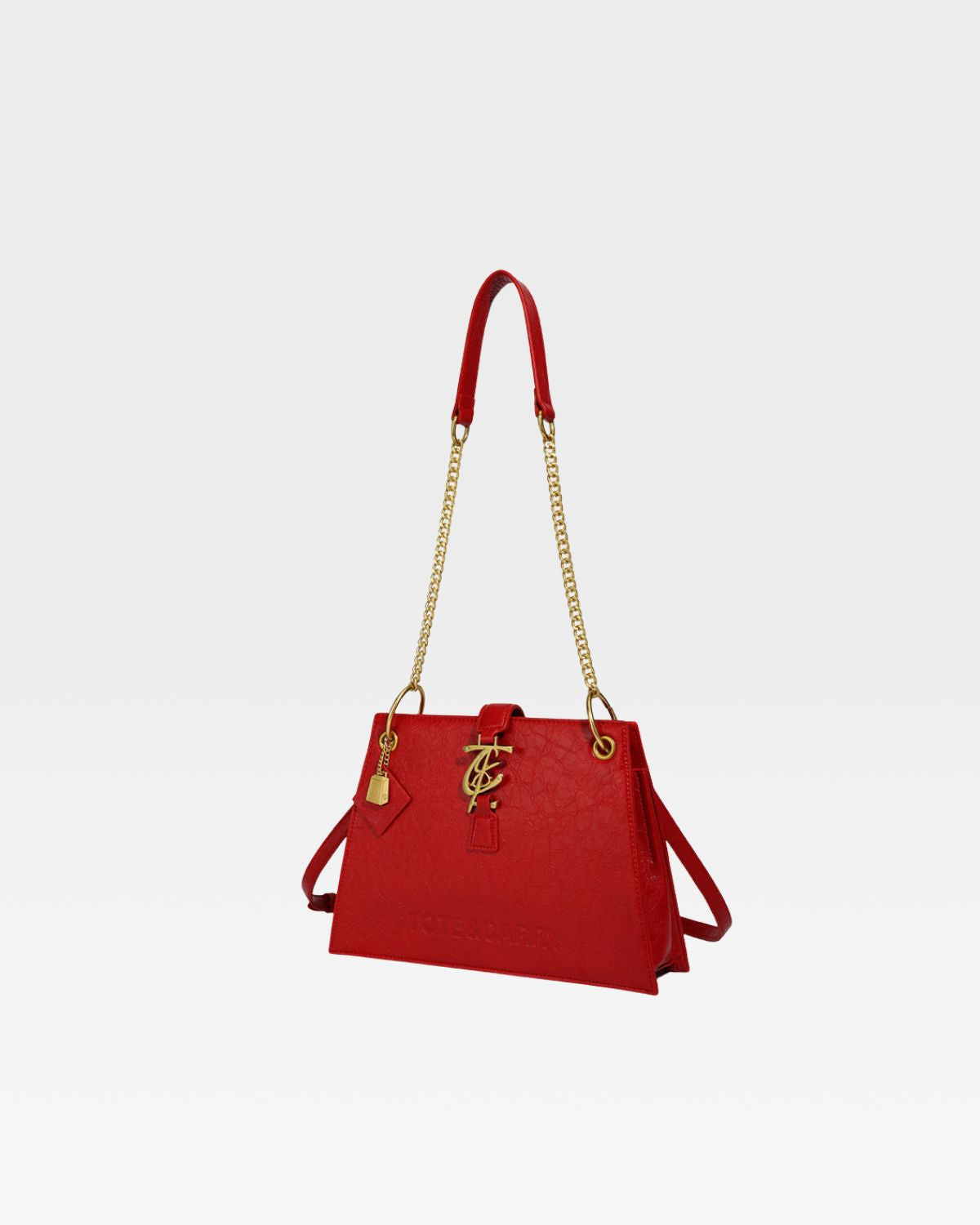 Elise Red Shoulder Bag for Women - Stylish Crossbody Purse for Work, Travel & Everyday Use