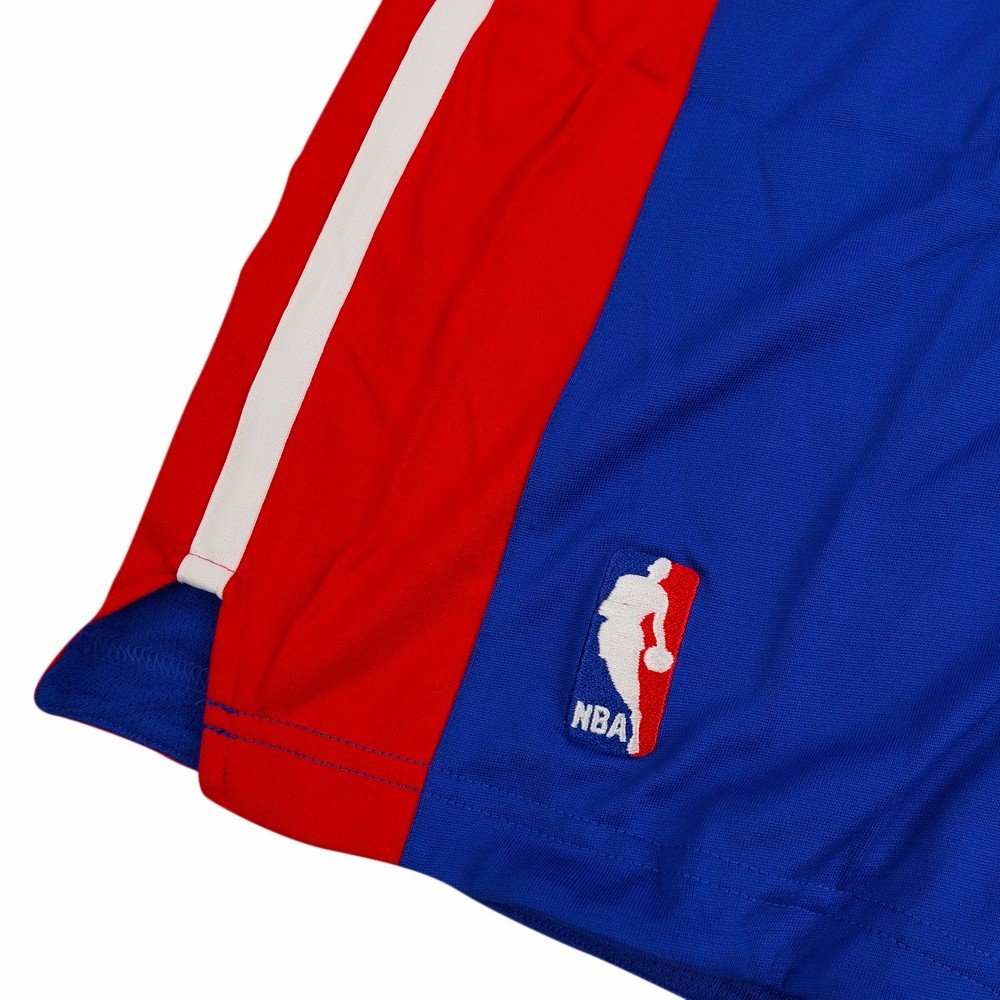 Adidas Detroit Pistons NBA Authentic On-Court Climacool Team Game Shorts for Men - Blue | Moisture-Wicking Basketball Shorts for Training & Game Day