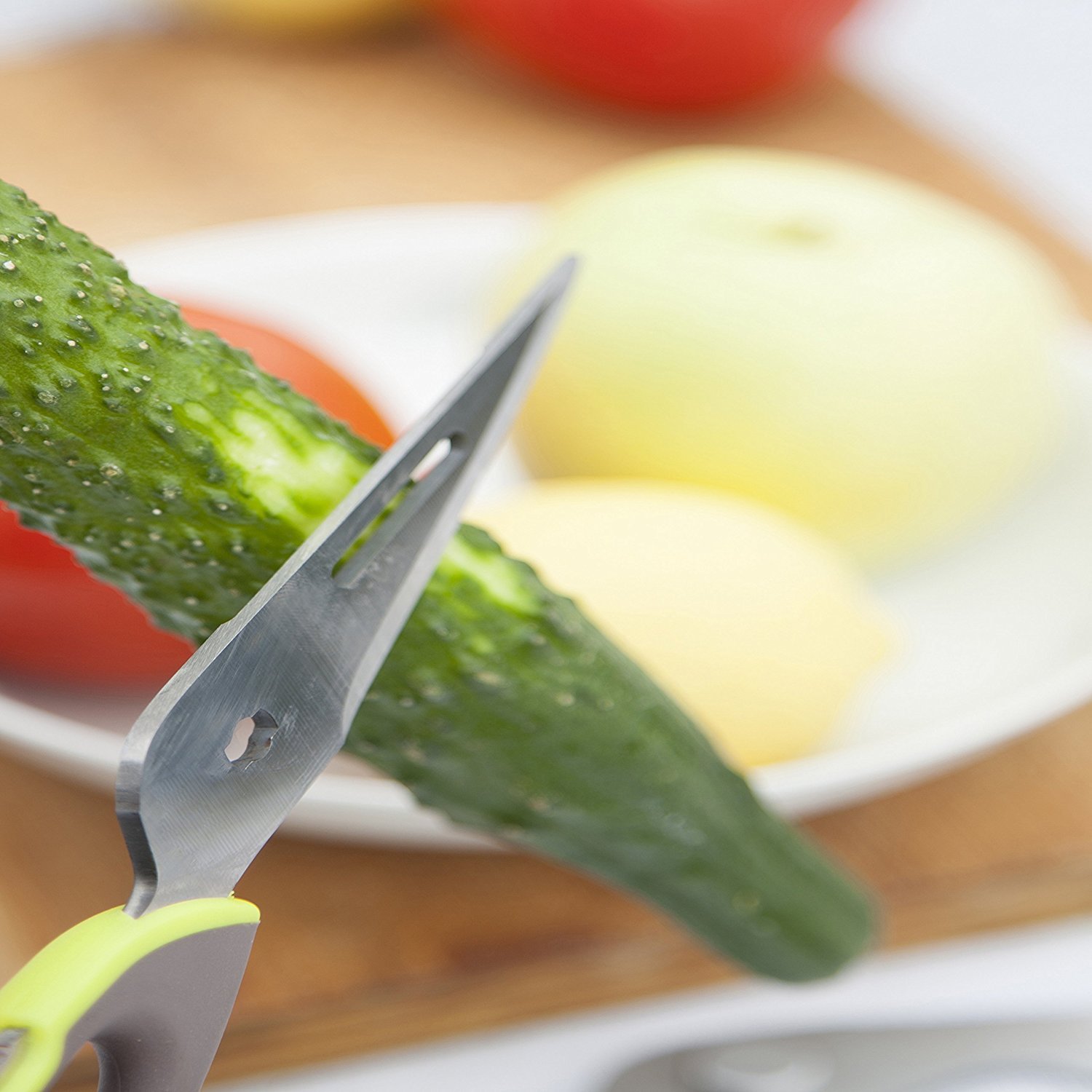 Premium Stainless Steel Kitchen Shears - Heavy Duty Poultry, Seafood & Herb Scissors with Dishwasher Safe Design | Perfect for Cutting Chicken, Fish, Scallops & Fresh Herbs | Ideal for Home Chefs & Culinary Enthusiasts
