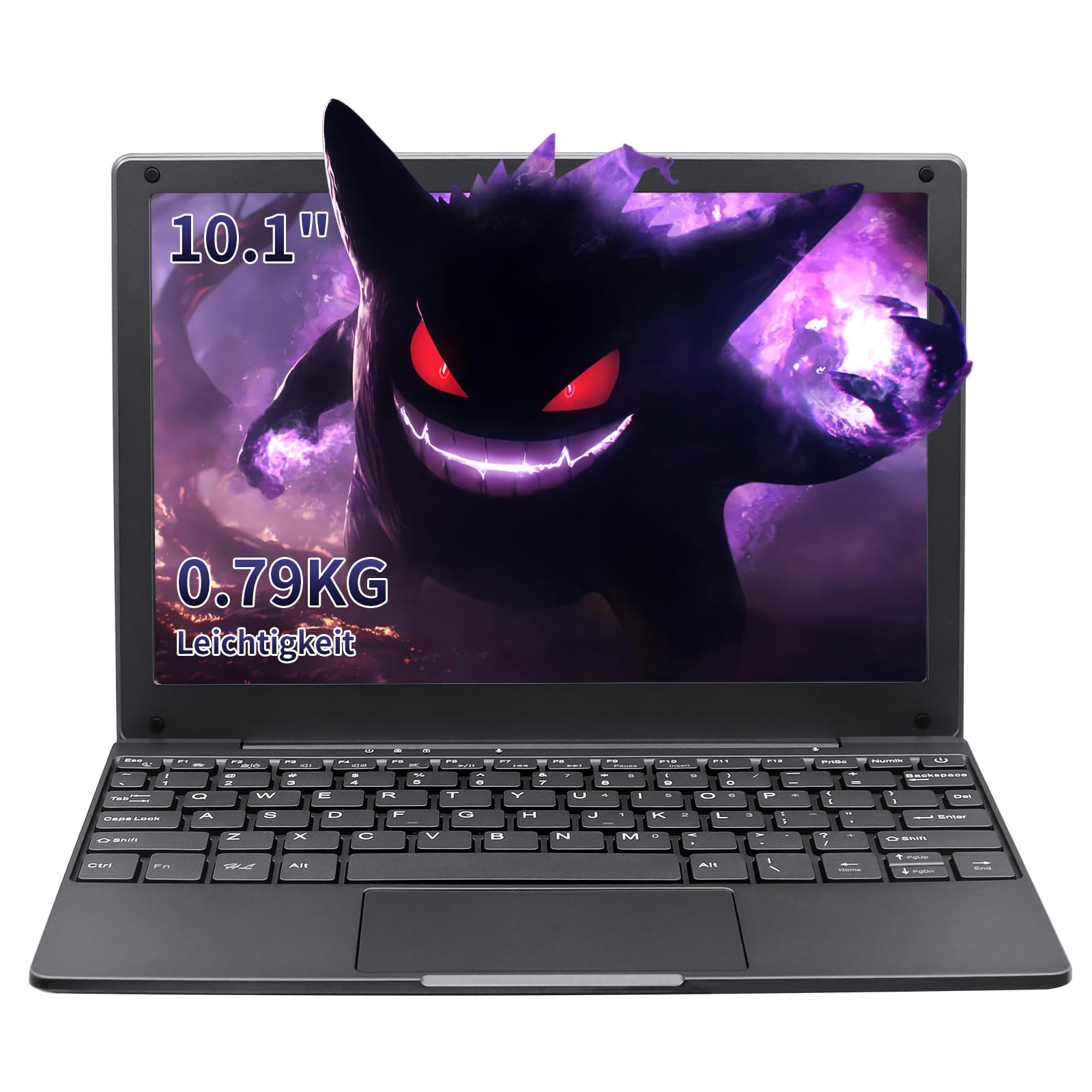 Zyphionix 10.1 Inch Mini Laptop - Intel Celeron N4020, 8GB RAM, 256GB SSD, Ultra-Thin Netbook with Mouse, WiFi, Bluetooth, Webcam, USB 3.0, Type-C Charging, HDMI - Perfect for Students, Kids & Adults - Ideal for Online Learning, Remote Work & Travel