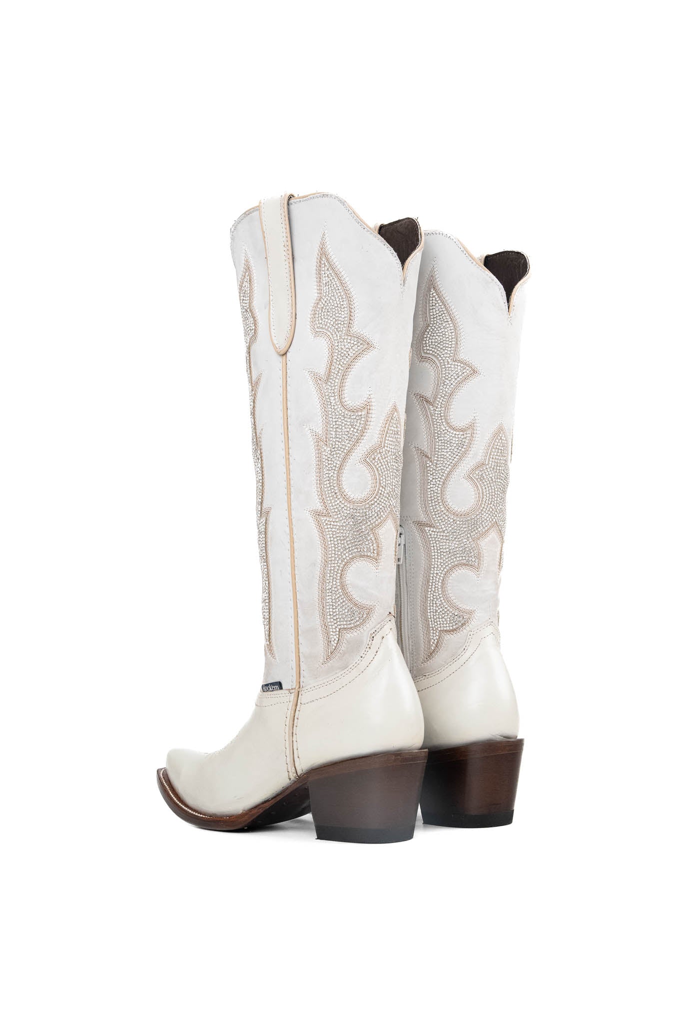 Makayla Women's Tall Snip Toe Cowgirl Boots - Western Riding Boots for Country Line Dancing & Rodeo Events