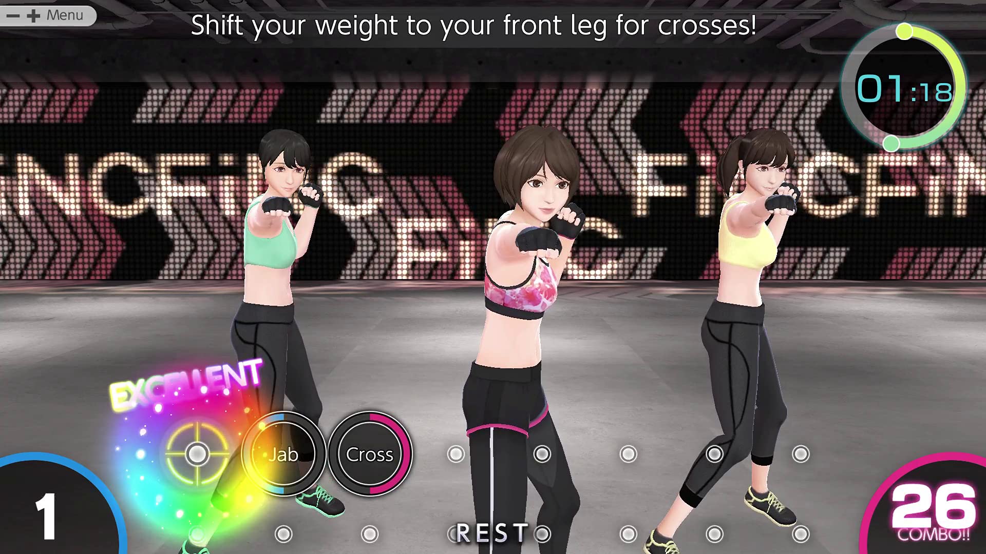 Knockout Home Fitness Game for Nintendo Switch - Fun Workout & Exercise at Home