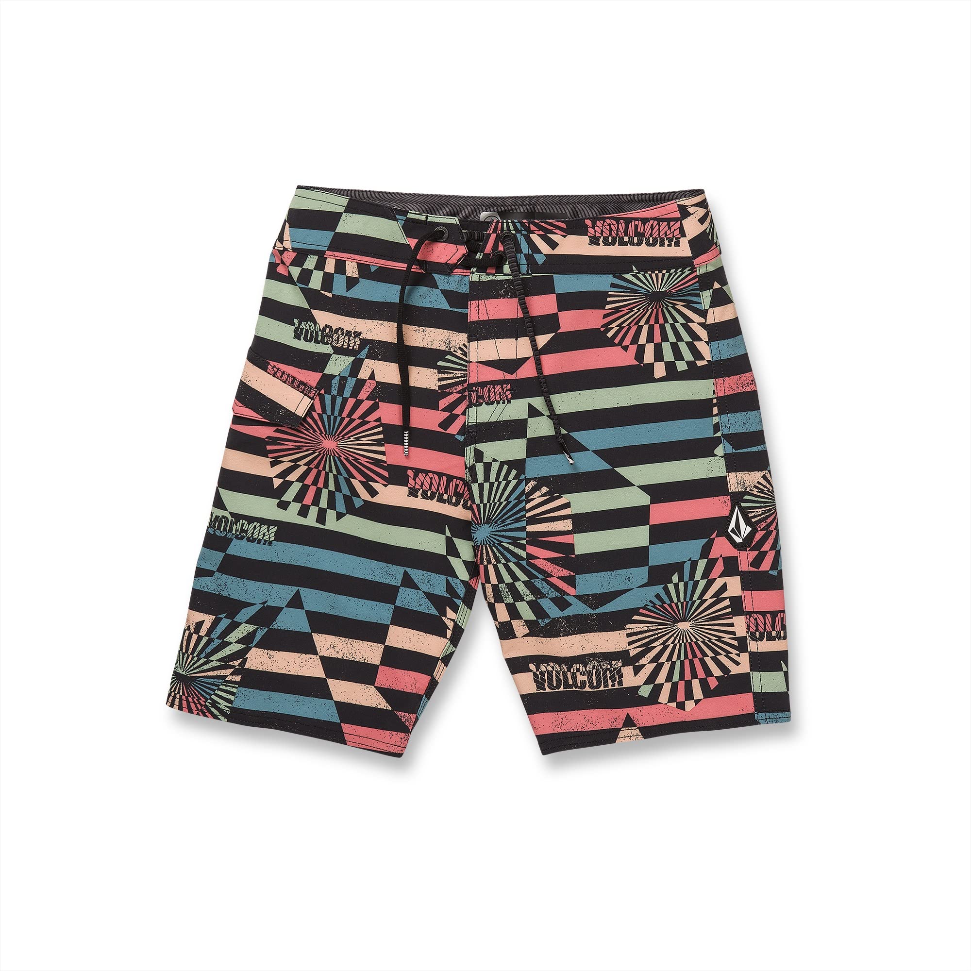 Volcom Boys' Mod Tech Boardshorts - Quick-Dry Swim Trunks for Big Boys & Little Sizes - Perfect for Beach, Pool & Summer Water Sports