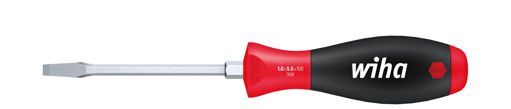 Wiha 308070 Flat Screwdriver Set - Precision Slotted Screwdriver for Electronics, Jewelry & Small Appliances - Ideal for DIY, Home Repair & Professional Use
