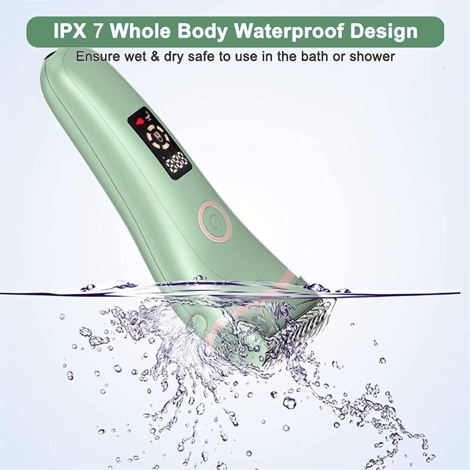 Women's Electric Razor - Painless Wet & Dry Lady Shaver with USB Charging, Waterproof Body Hair Remover & Bikini Trimmer | Perfect for Travel, Gym & Sensitive Skin Hair Removal